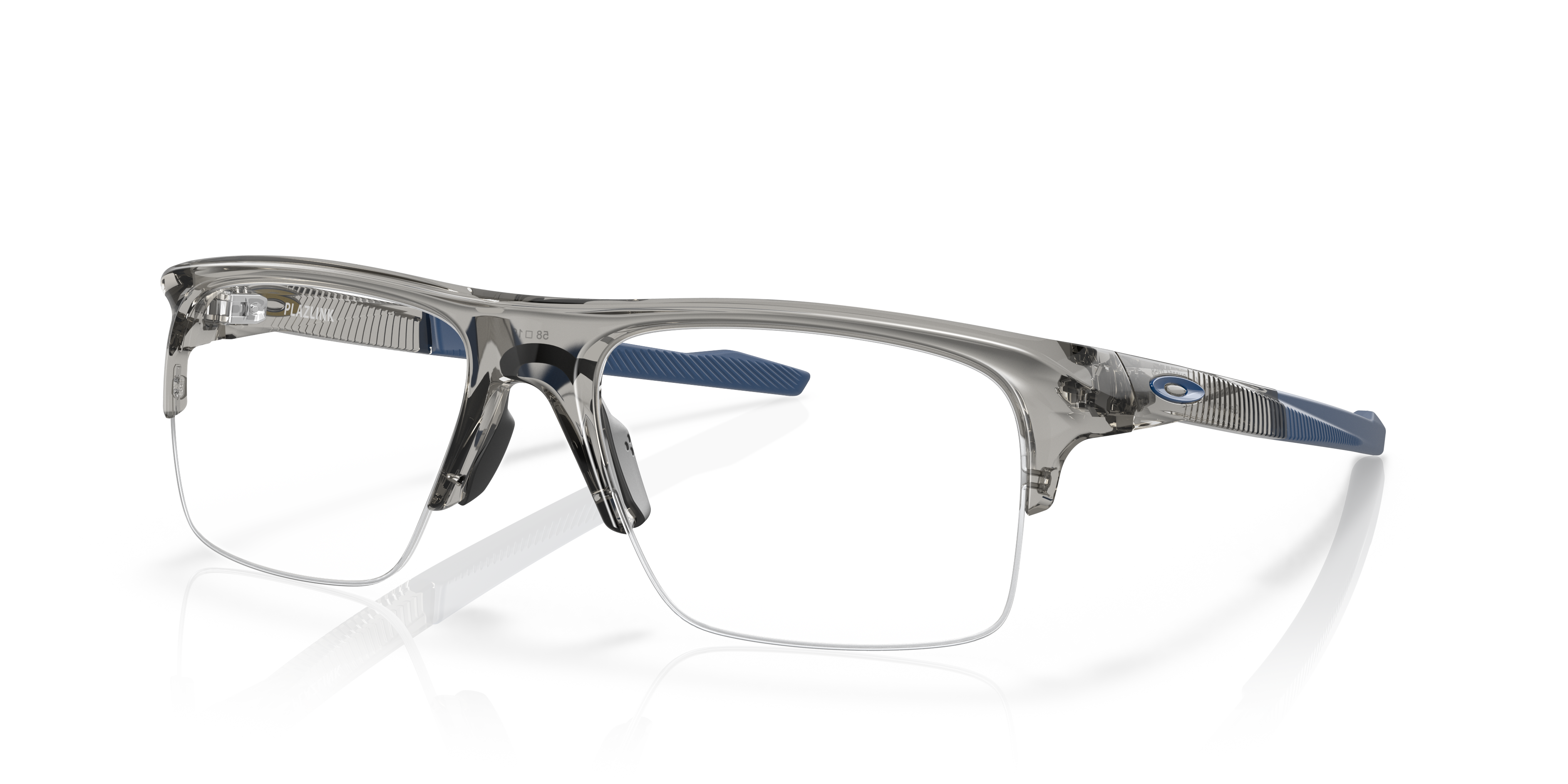 Oakley OX8061 Plazlink Rectangle Eyeglasses - Satin Black