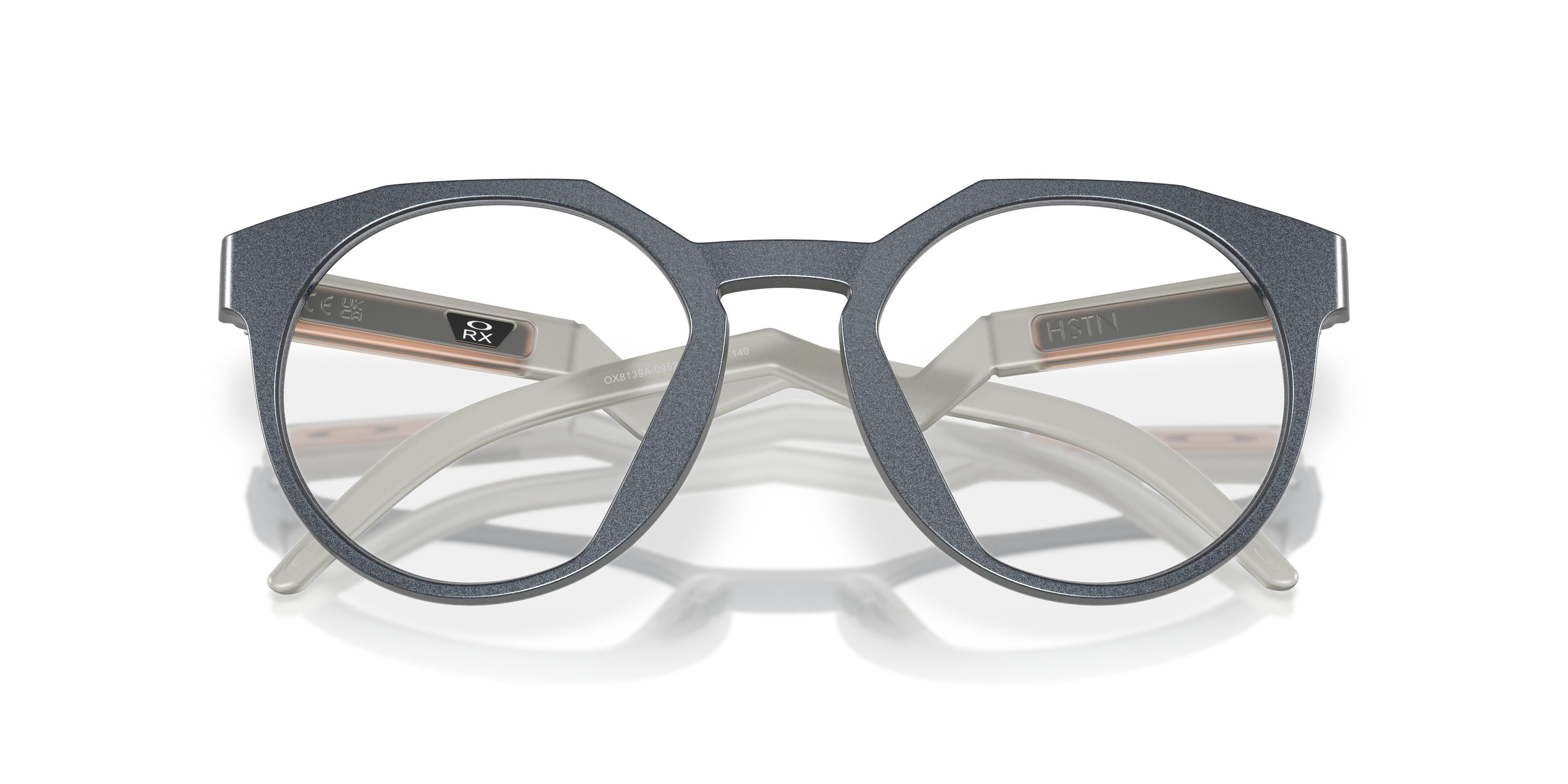 Oakley OX8139A HSTN (Low Bridge Fit) Forge Collection Rectangle Eyeglasses