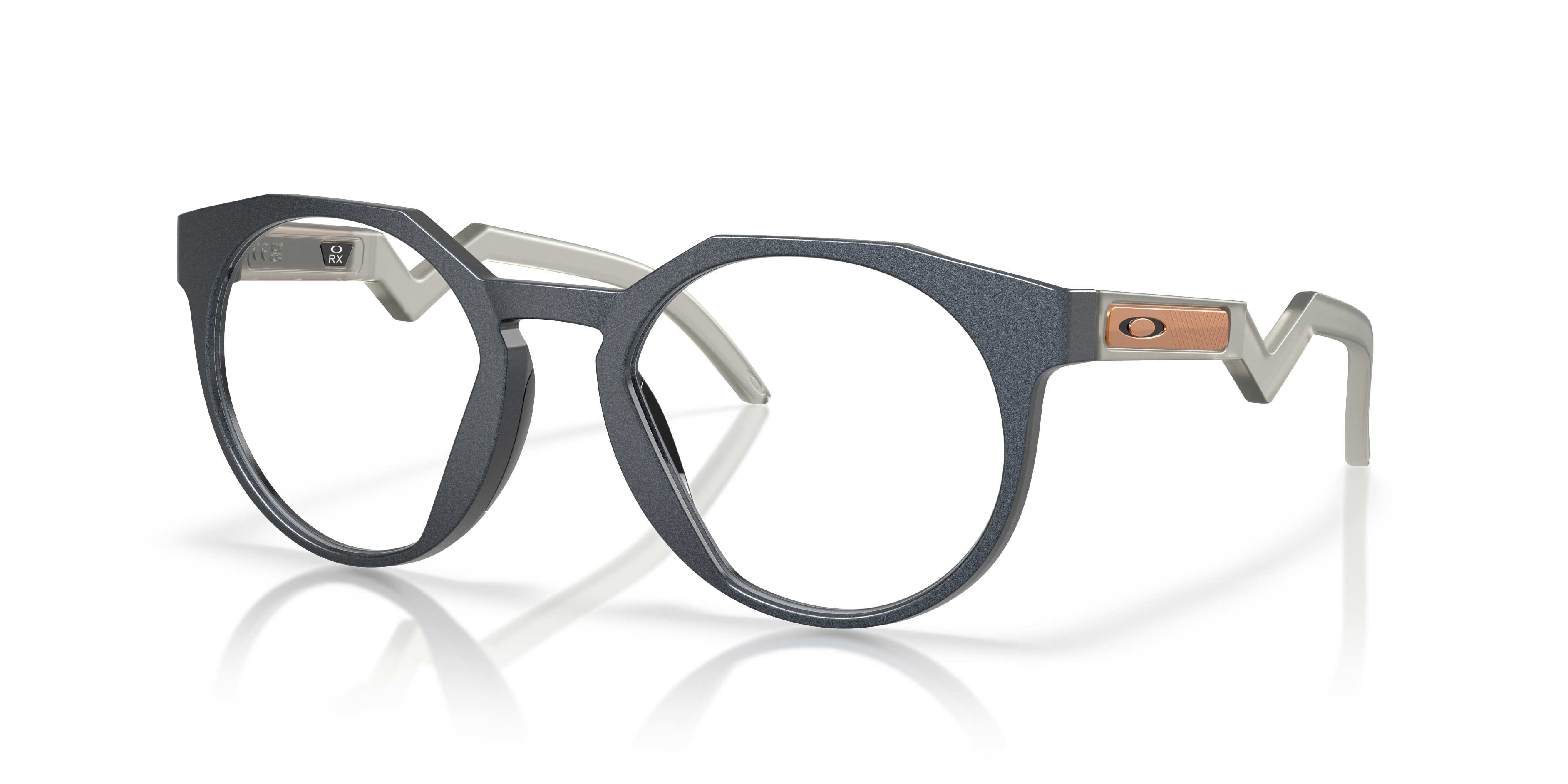 Oakley OX8139A HSTN (Low Bridge Fit) Forge Collection Rectangle Eyeglasses