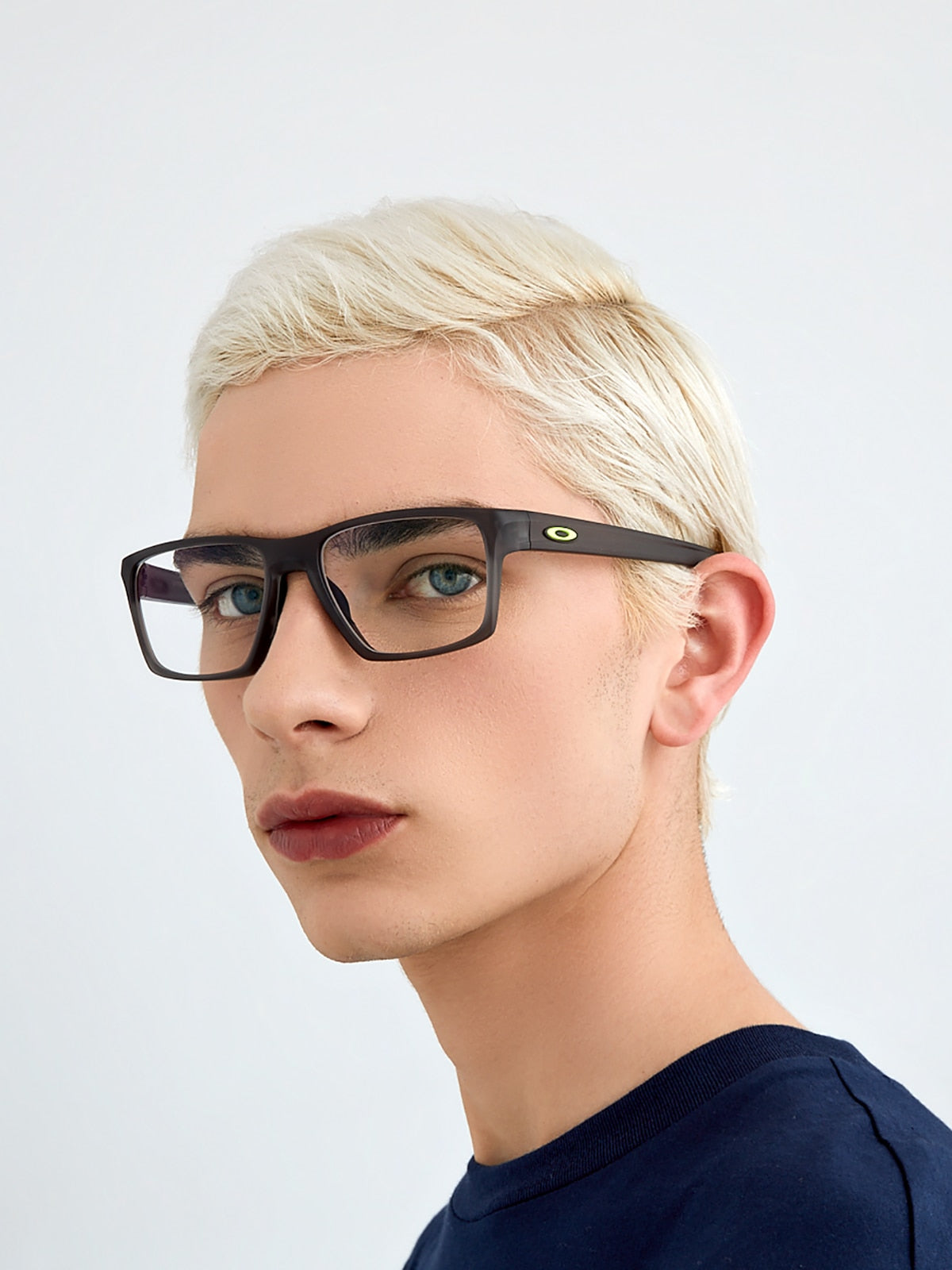 Oakley OX8140 Litebeam Square Eyeglasses - Satin Grey Smoke