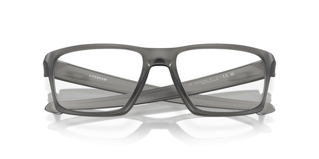 Oakley OX8140 Litebeam Square Eyeglasses - Satin Black