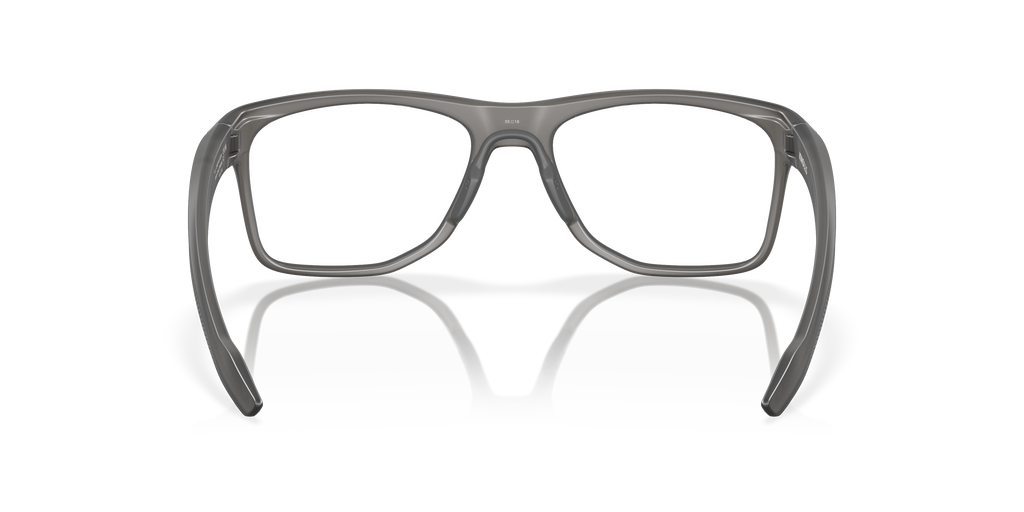 Oakley OX8144 Knolls Rectangle Eyeglasses - Satin Grey Smoke