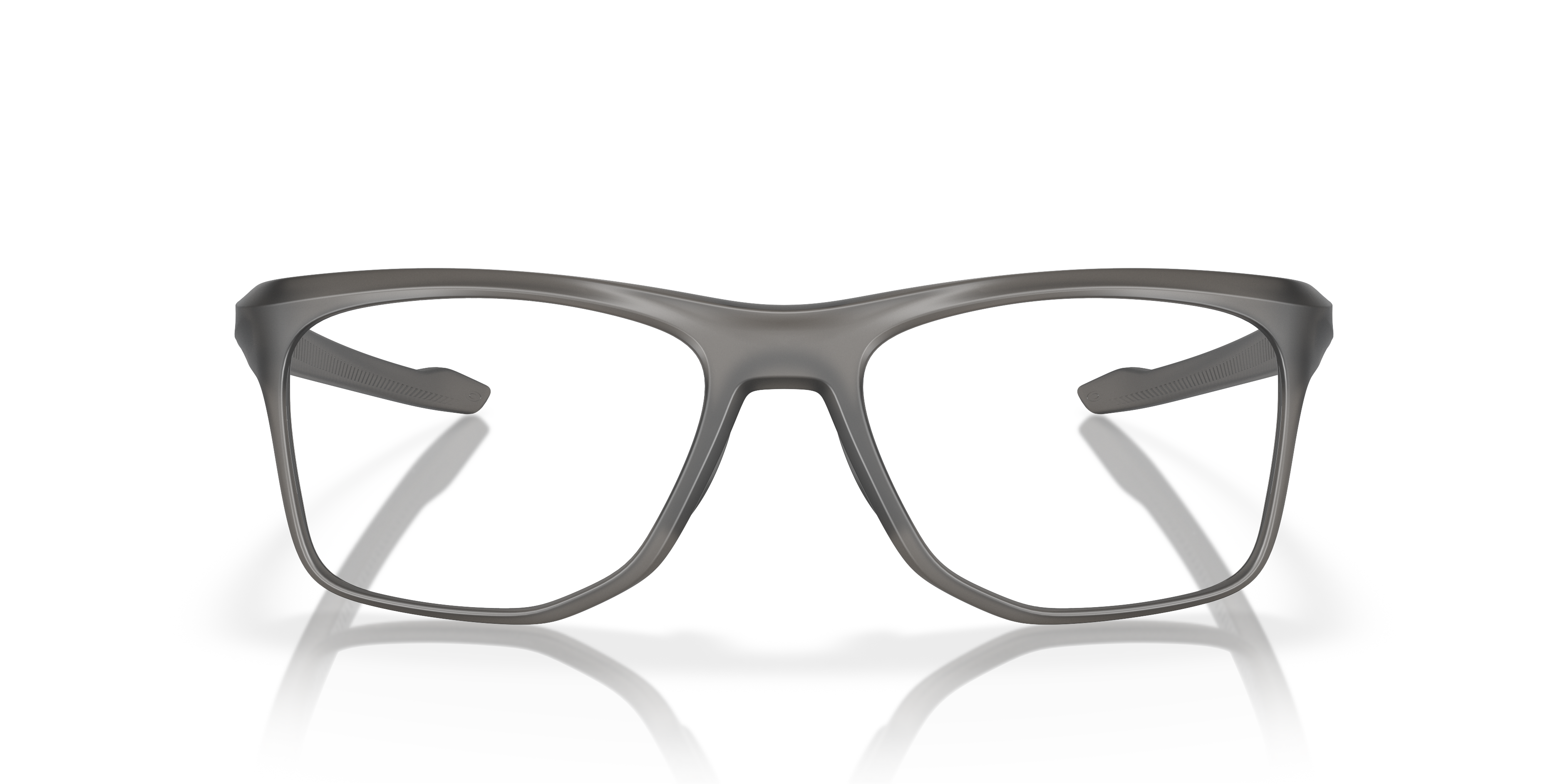 Oakley OX8144 Knolls Rectangle Eyeglasses - Satin Grey Smoke