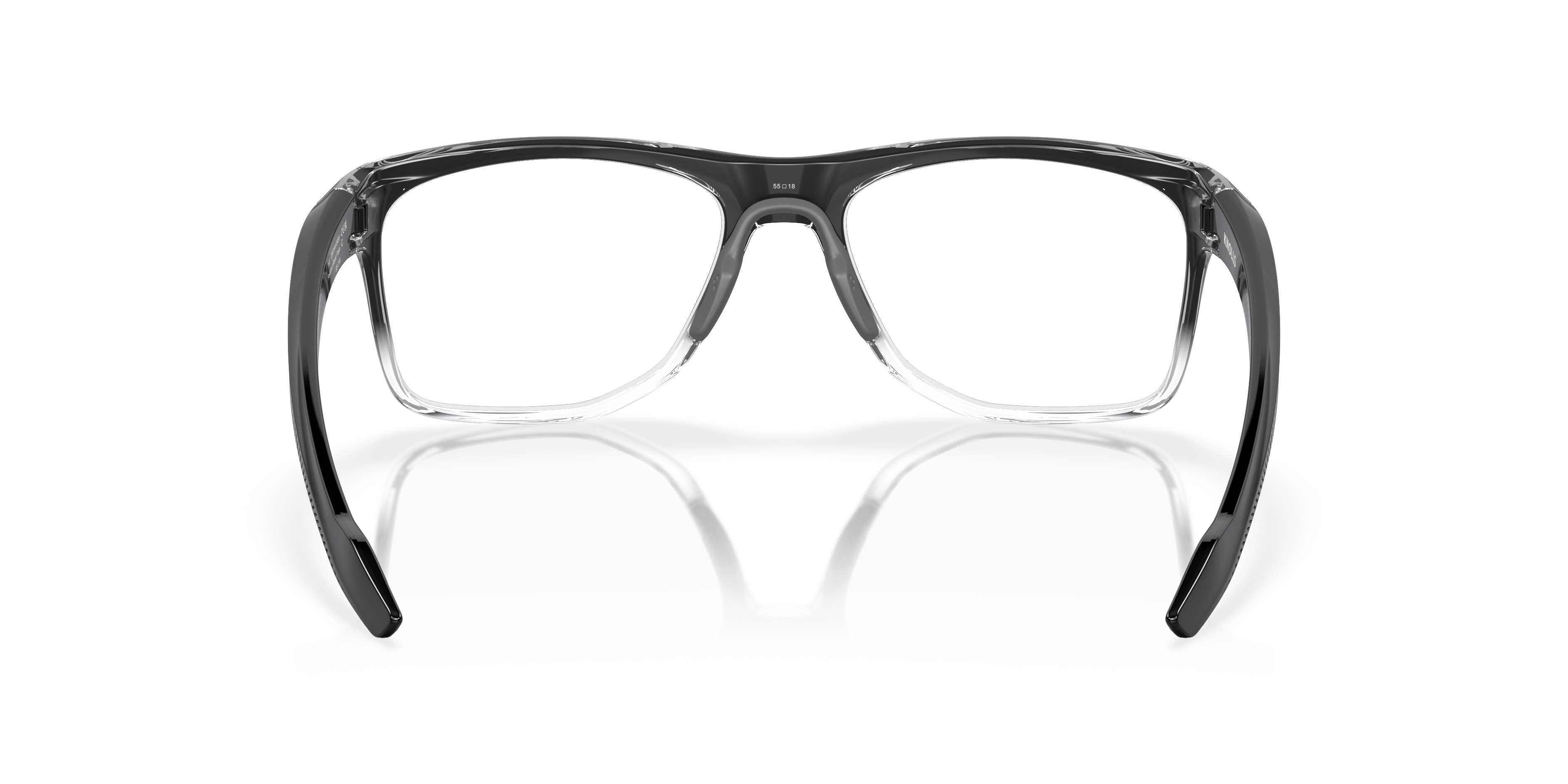 Oakley OX8144 Knolls Rectangle Eyeglasses - Satin Grey Smoke