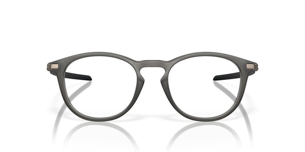 Oakley OX8149 Pitchman R Carbon Round Eyeglasses - Polished Clear
