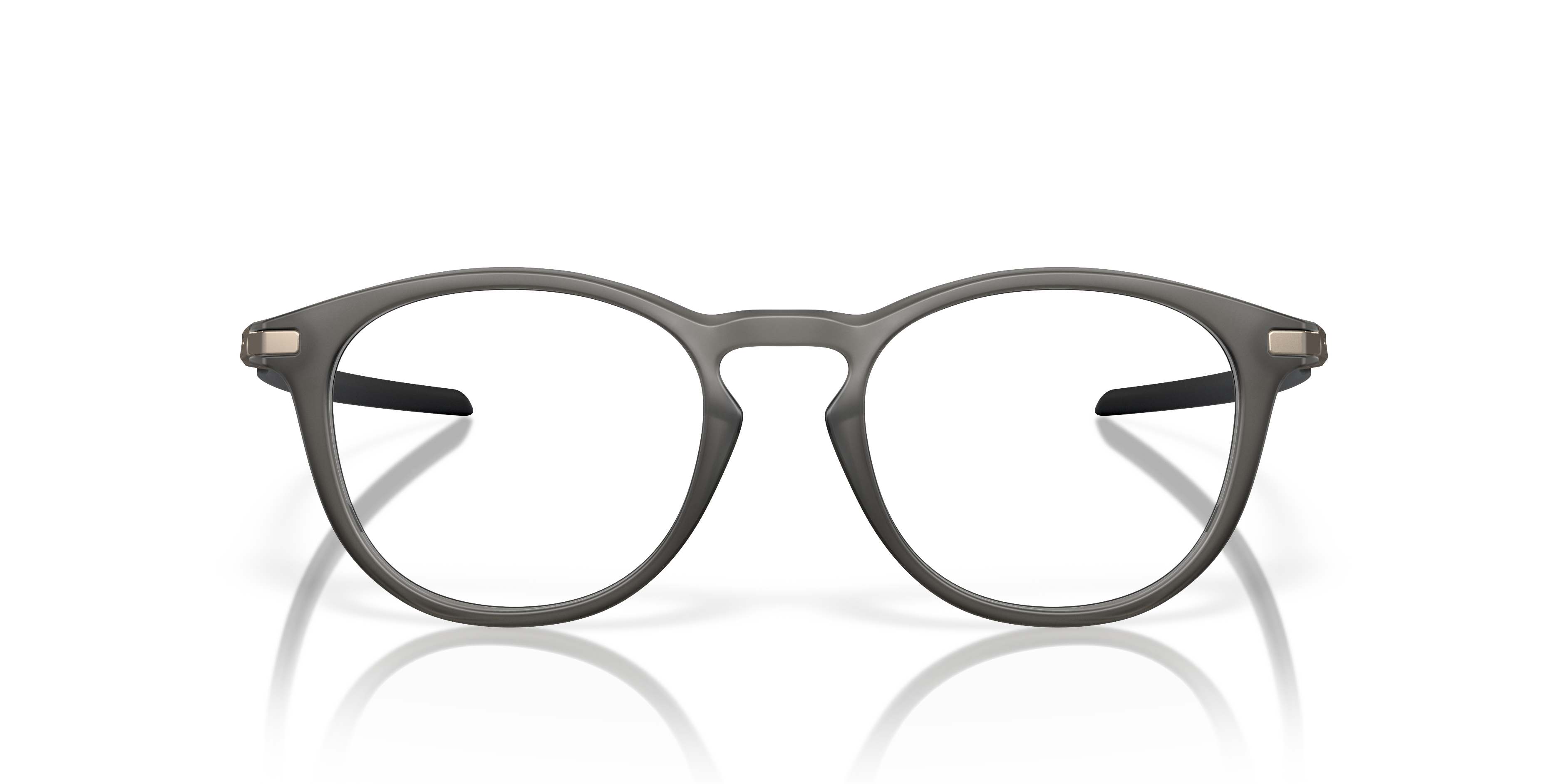 Oakley OX8149 Pitchman R Carbon Round Eyeglasses - Satin Grey Smoke