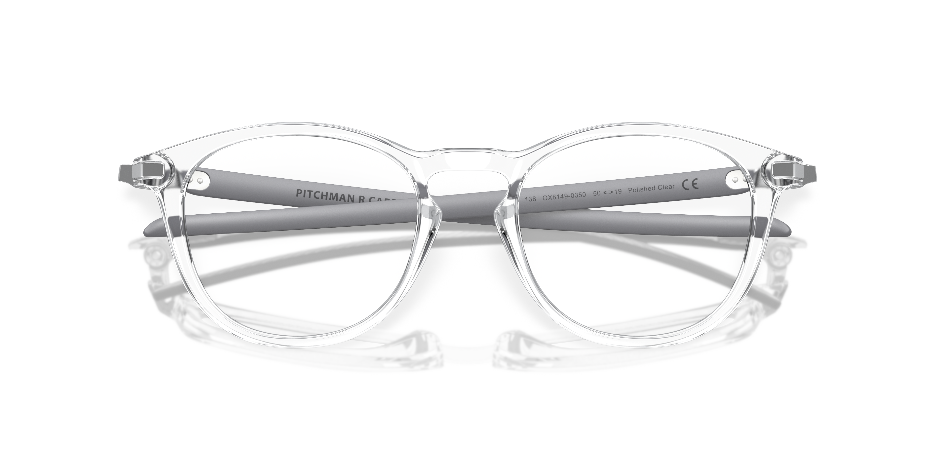 Oakley OX8149 Pitchman R Carbon Round Eyeglasses - Satin Grey Smoke