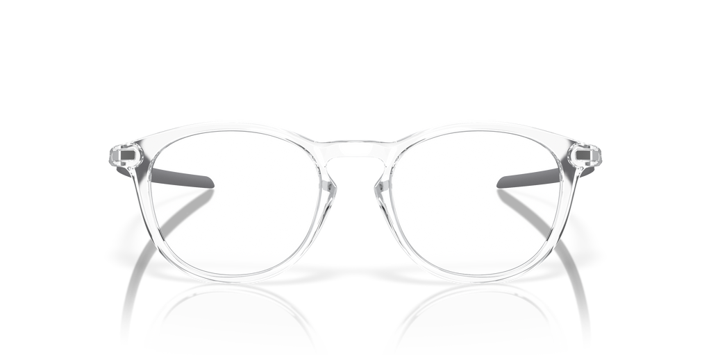 Oakley OX8149 Pitchman R Carbon Round Eyeglasses - Polished Clear