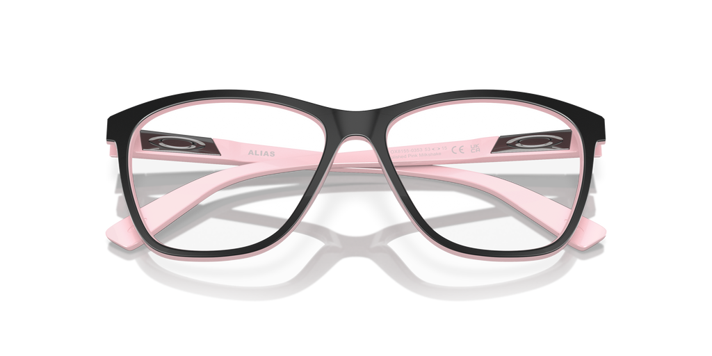 Oakley OX8155 Alias Round Eyeglasses - Mahogany