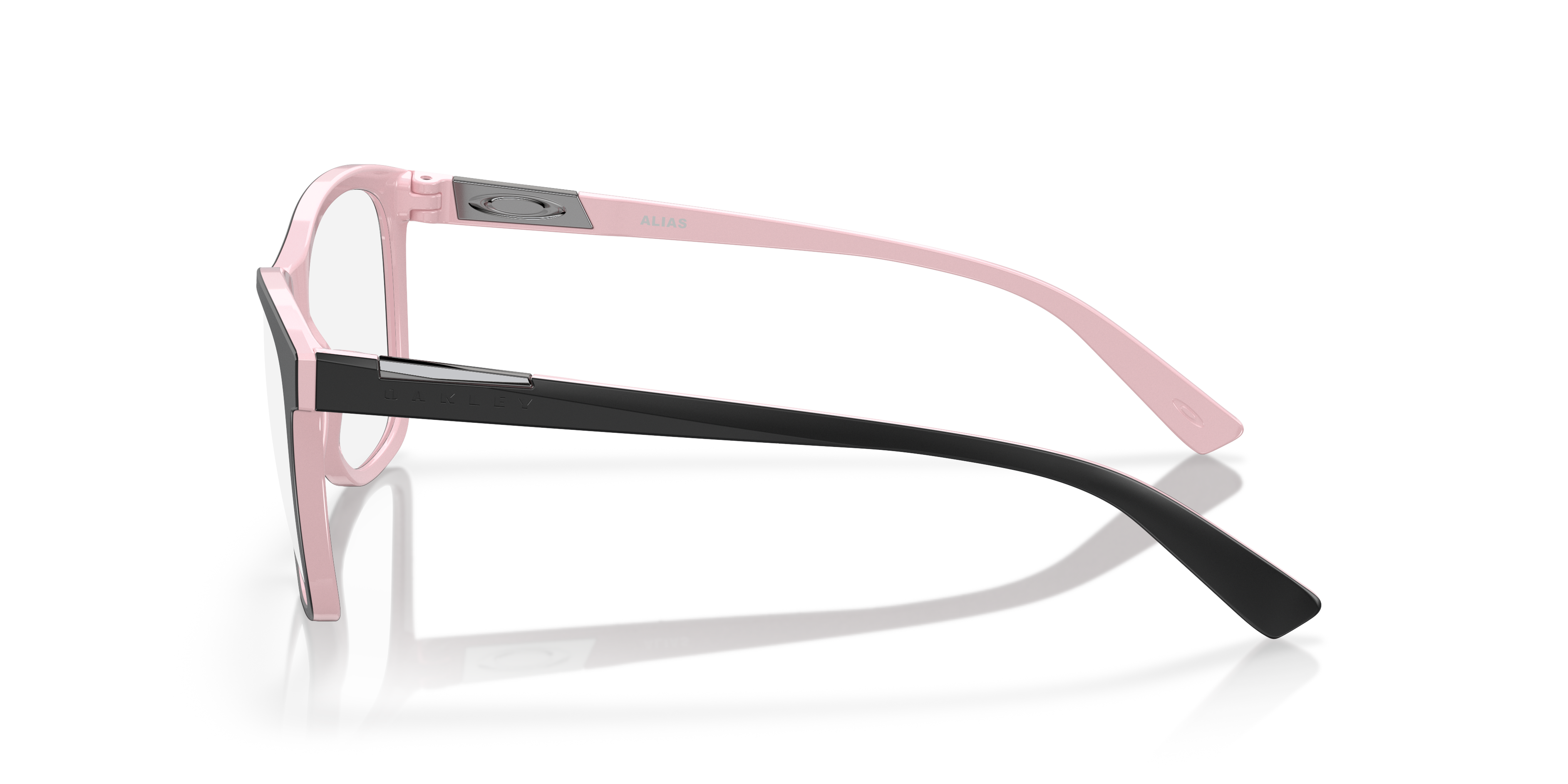 Oakley OX8155 Alias Round Eyeglasses - Black Pink