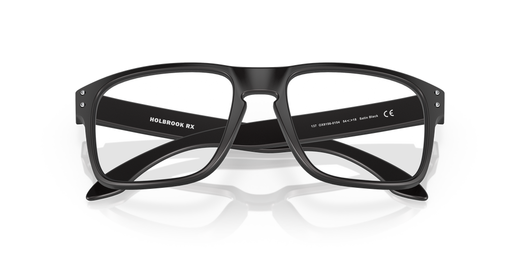Oakley OX8156 Holbrook Square Eyeglasses - Polished Clear