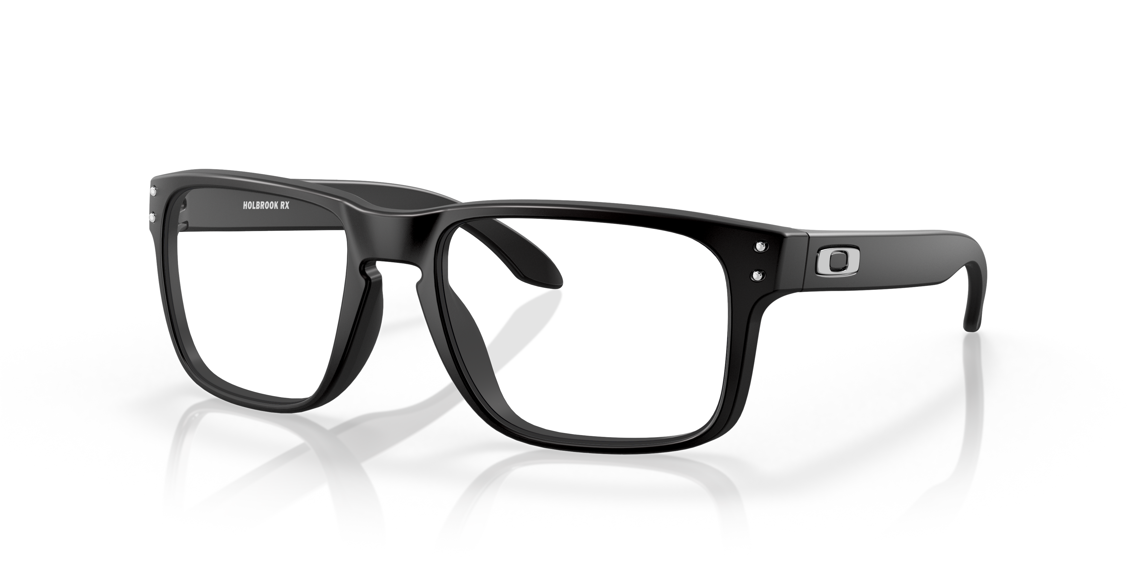 Oakley OX8156 Holbrook Square Eyeglasses - Polished Clear