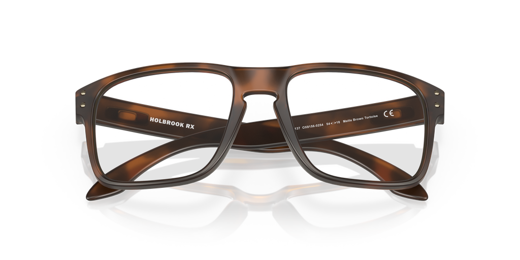 Oakley OX8156 Holbrook Square Eyeglasses - Polished Clear