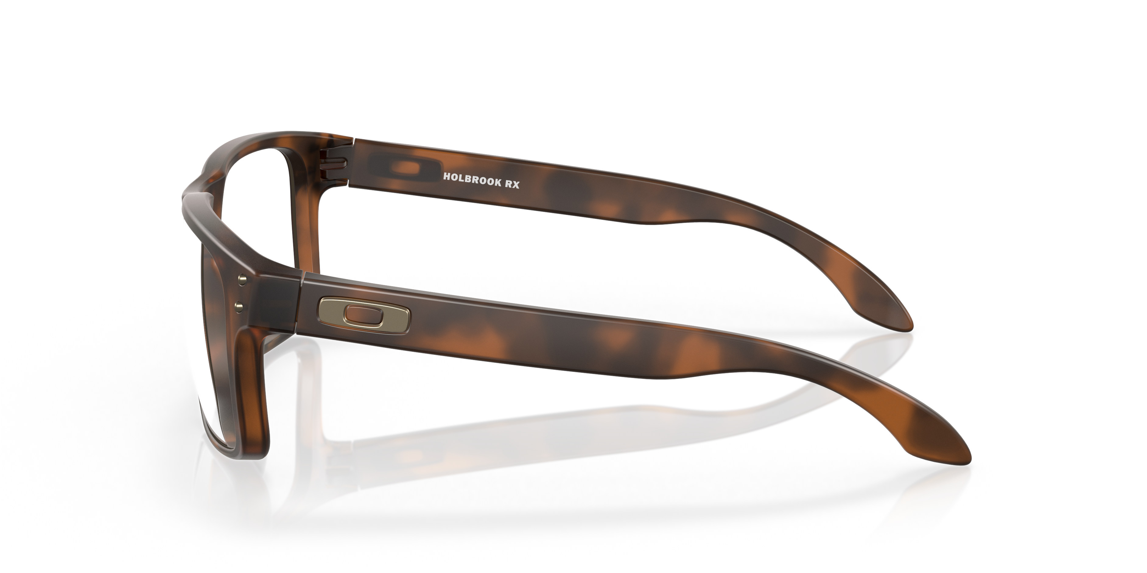 Oakley OX8156 Holbrook Square Eyeglasses - Polished Black Clear Fade