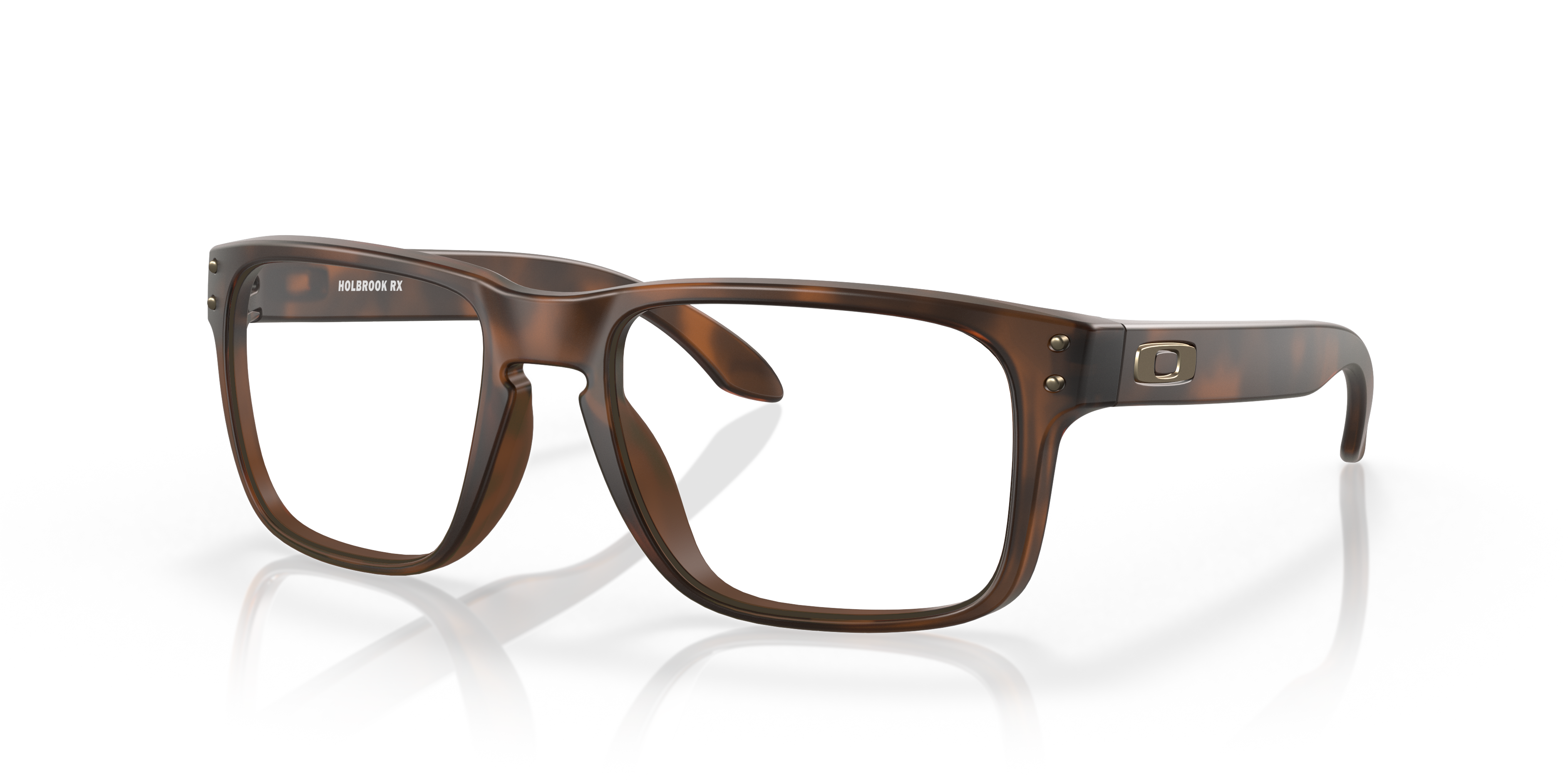 Oakley OX8156 Holbrook Square Eyeglasses - Polished Clear