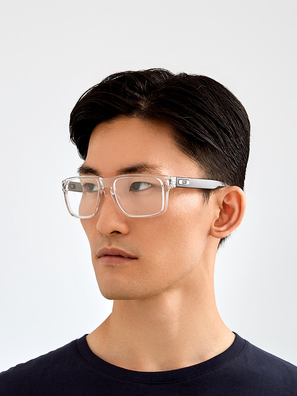 Oakley OX8156 Holbrook Square Eyeglasses - Polished Clear