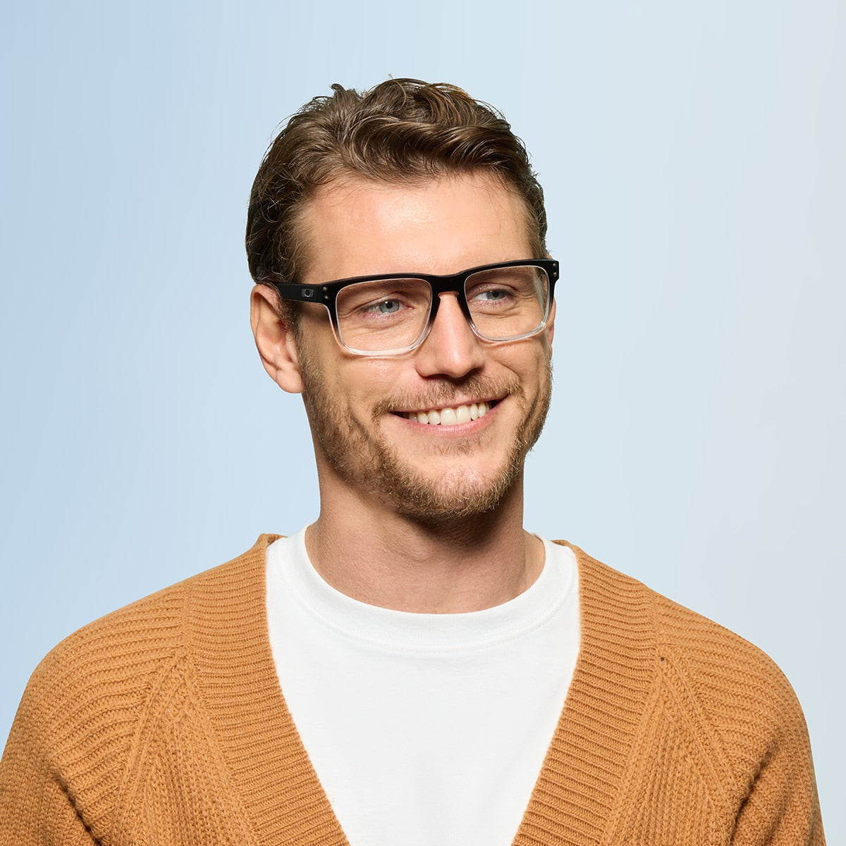 Oakley OX8156 Holbrook Square Eyeglasses - Polished Clear