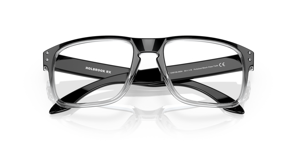 Oakley OX8156 Holbrook Square Eyeglasses - Polished Clear