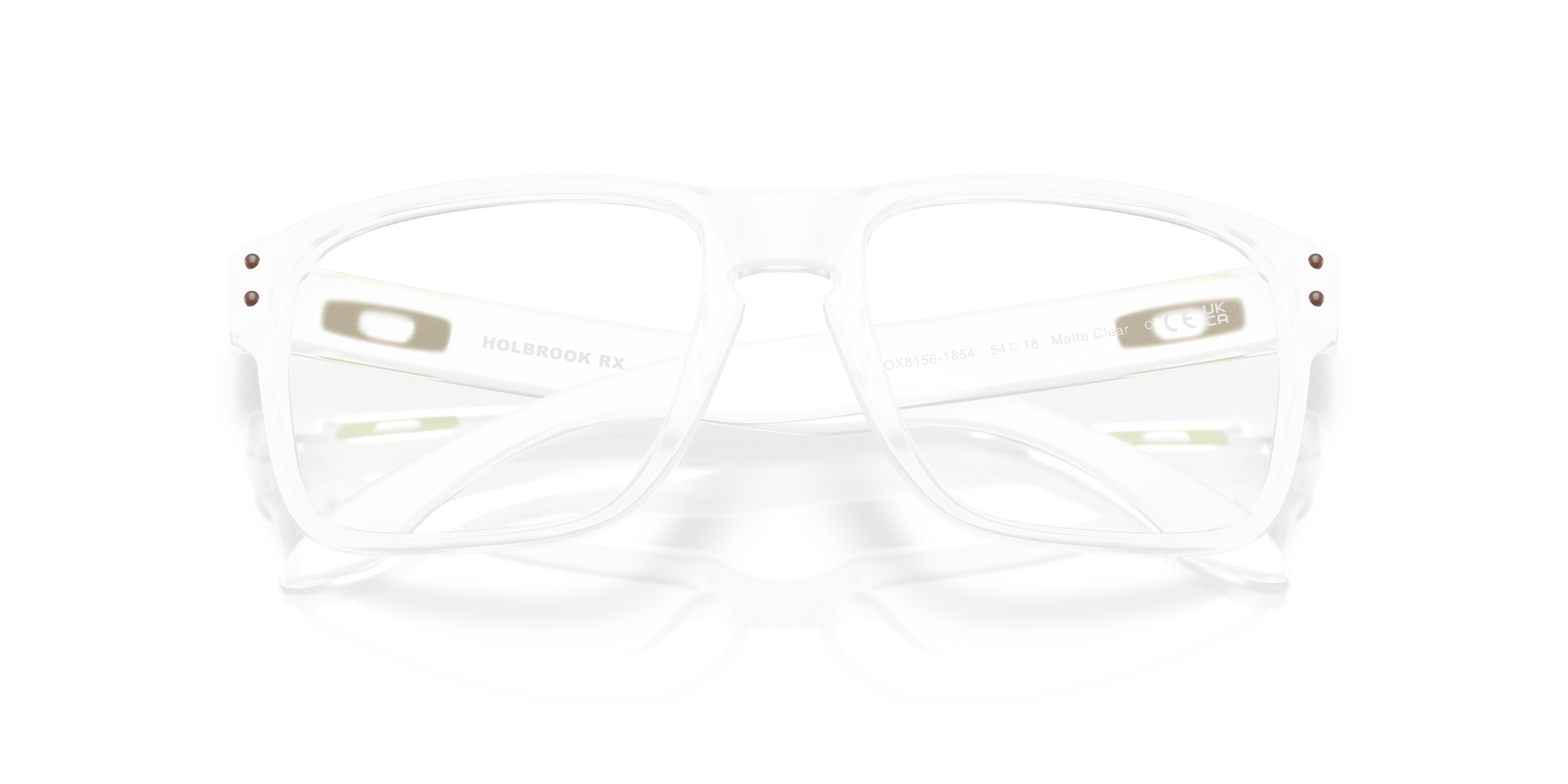 Oakley OX8156 Holbrook Limitless Collection Square Eyeglasses - Matte Clear