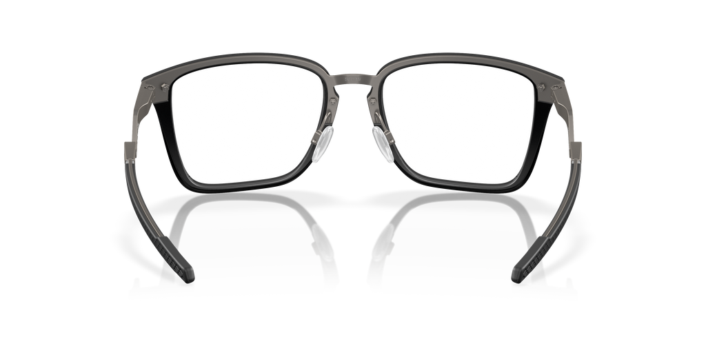 Oakley OX8162 Cognitive Rectangle Eyeglasses - Satin Grey Smoke