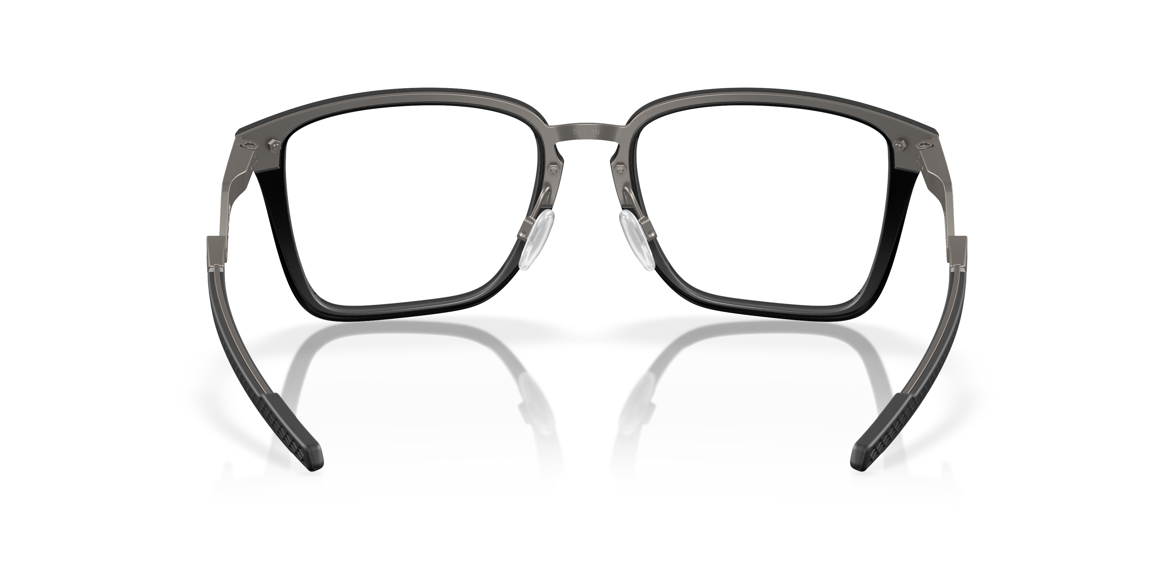 Oakley OX8162 Cognitive Rectangle Eyeglasses - Satin Grey Smoke