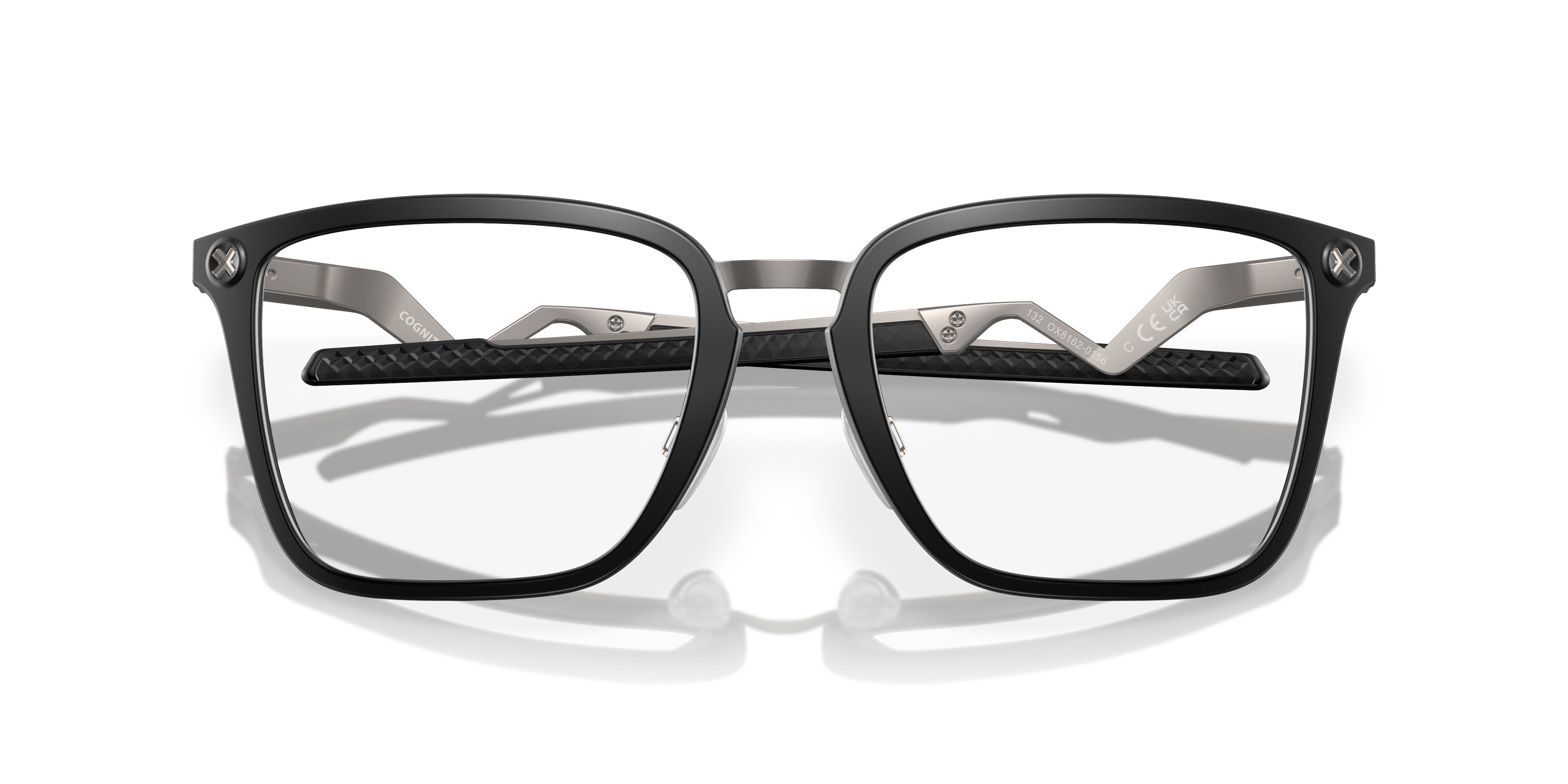 Oakley OX8162 Cognitive Rectangle Eyeglasses - Satin Black