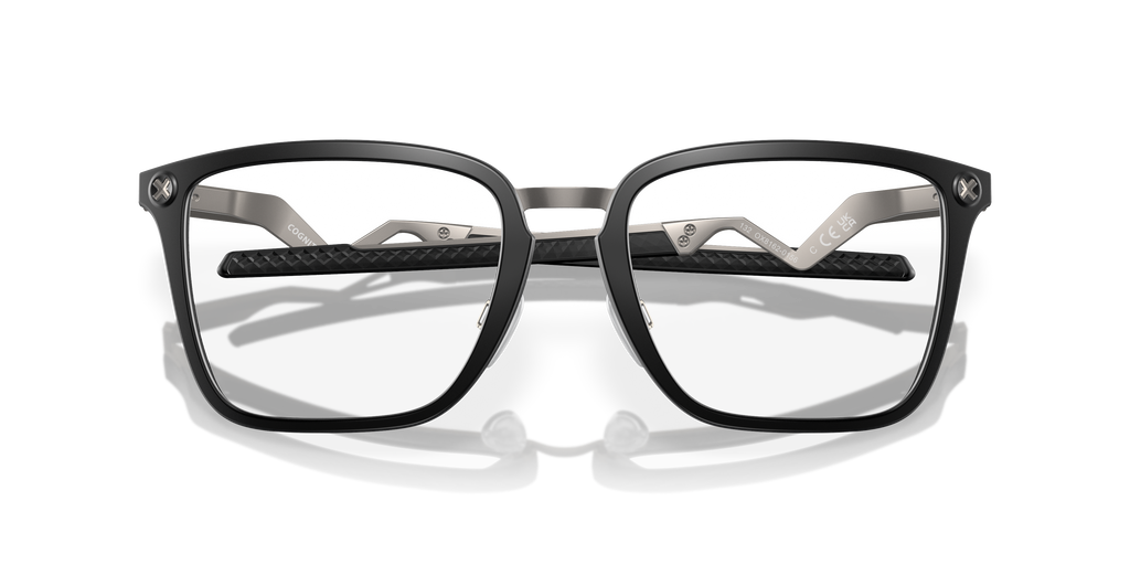Oakley OX8162 Cognitive Rectangle Eyeglasses - Satin Grey Smoke