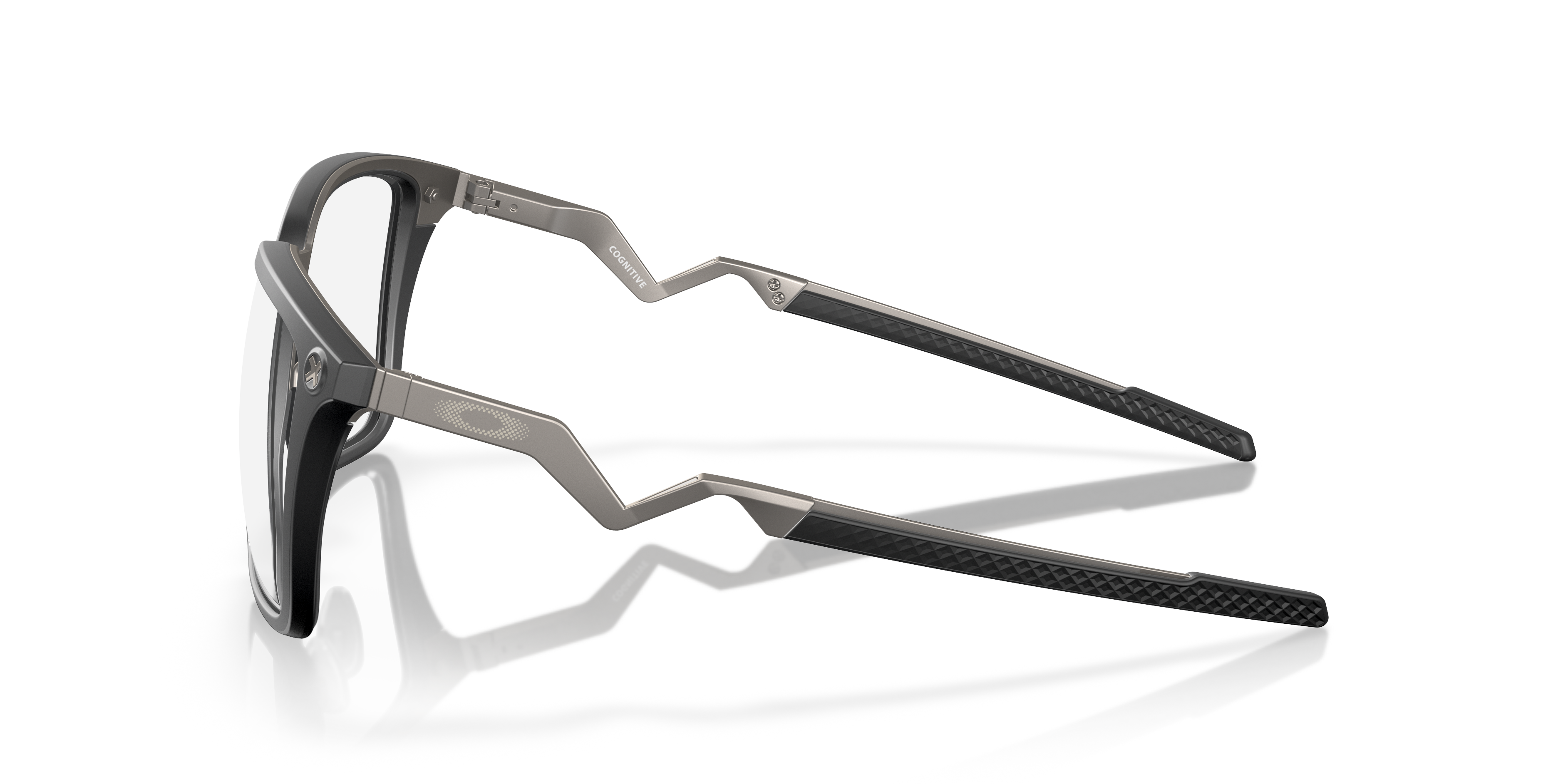Oakley OX8162 Cognitive Rectangle Eyeglasses - Transparent Blue
