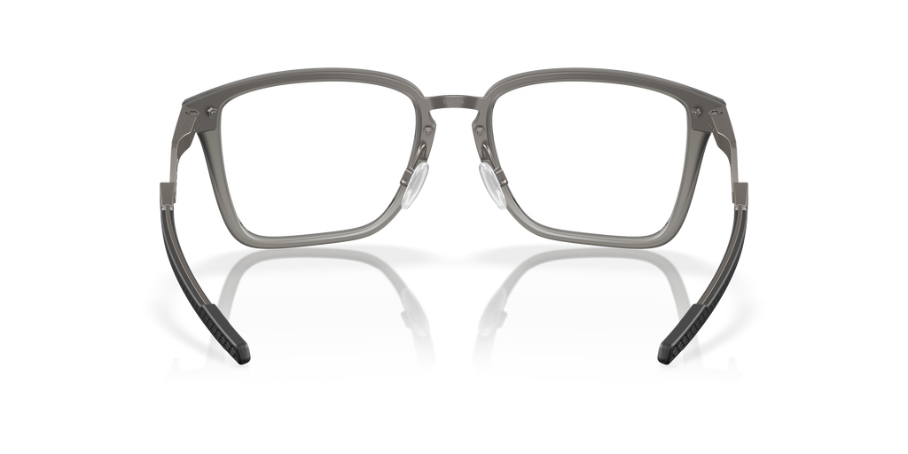 Oakley OX8162 Cognitive Rectangle Eyeglasses - Satin Grey Smoke