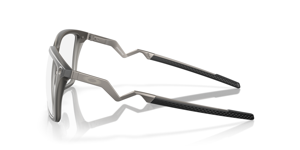 Oakley OX8162 Cognitive Rectangle Eyeglasses - Satin Grey Smoke