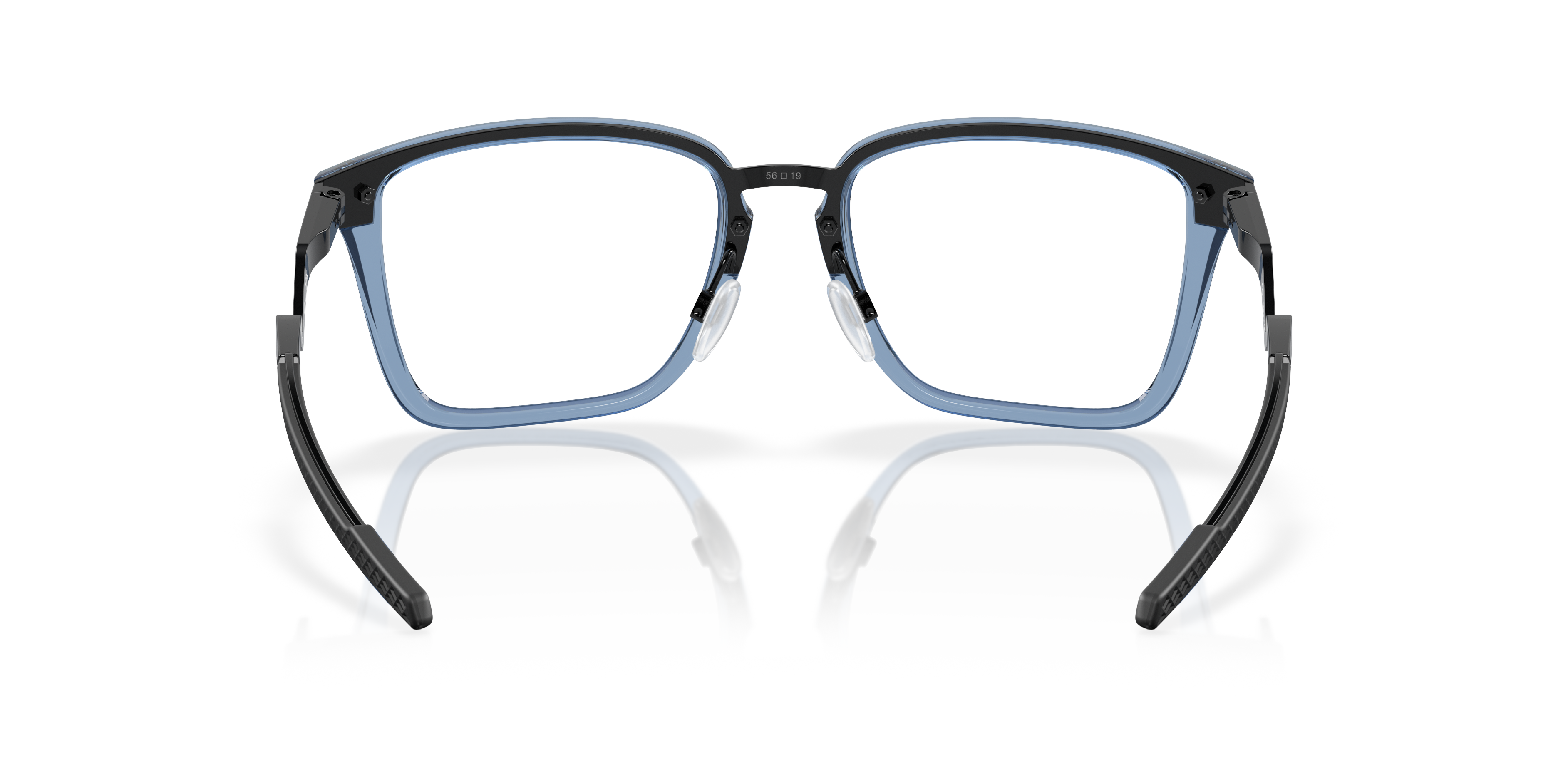 Oakley OX8162 Cognitive Rectangle Eyeglasses - Satin Grey Smoke
