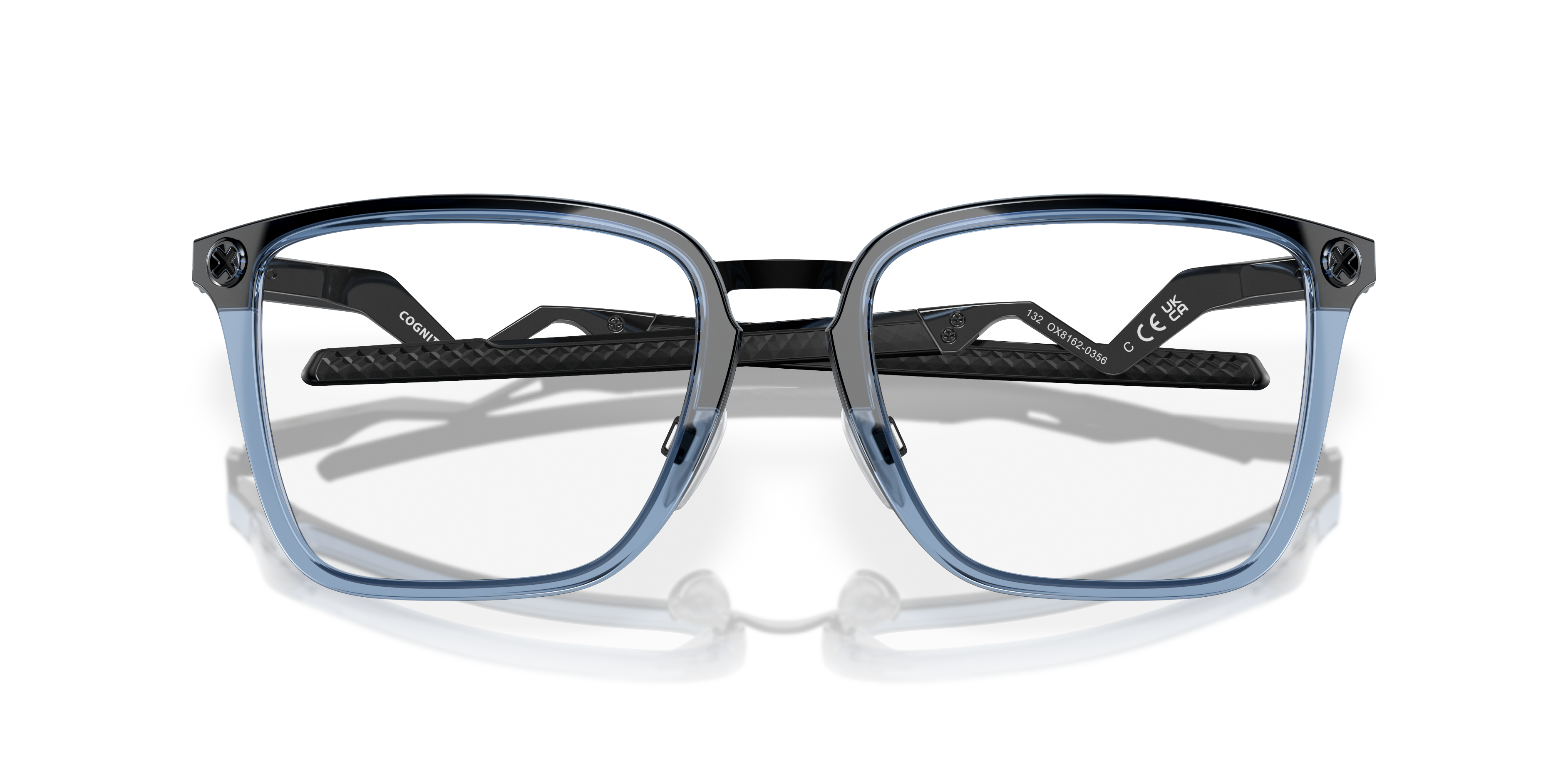 Oakley OX8162 Cognitive Rectangle Eyeglasses - Satin Black