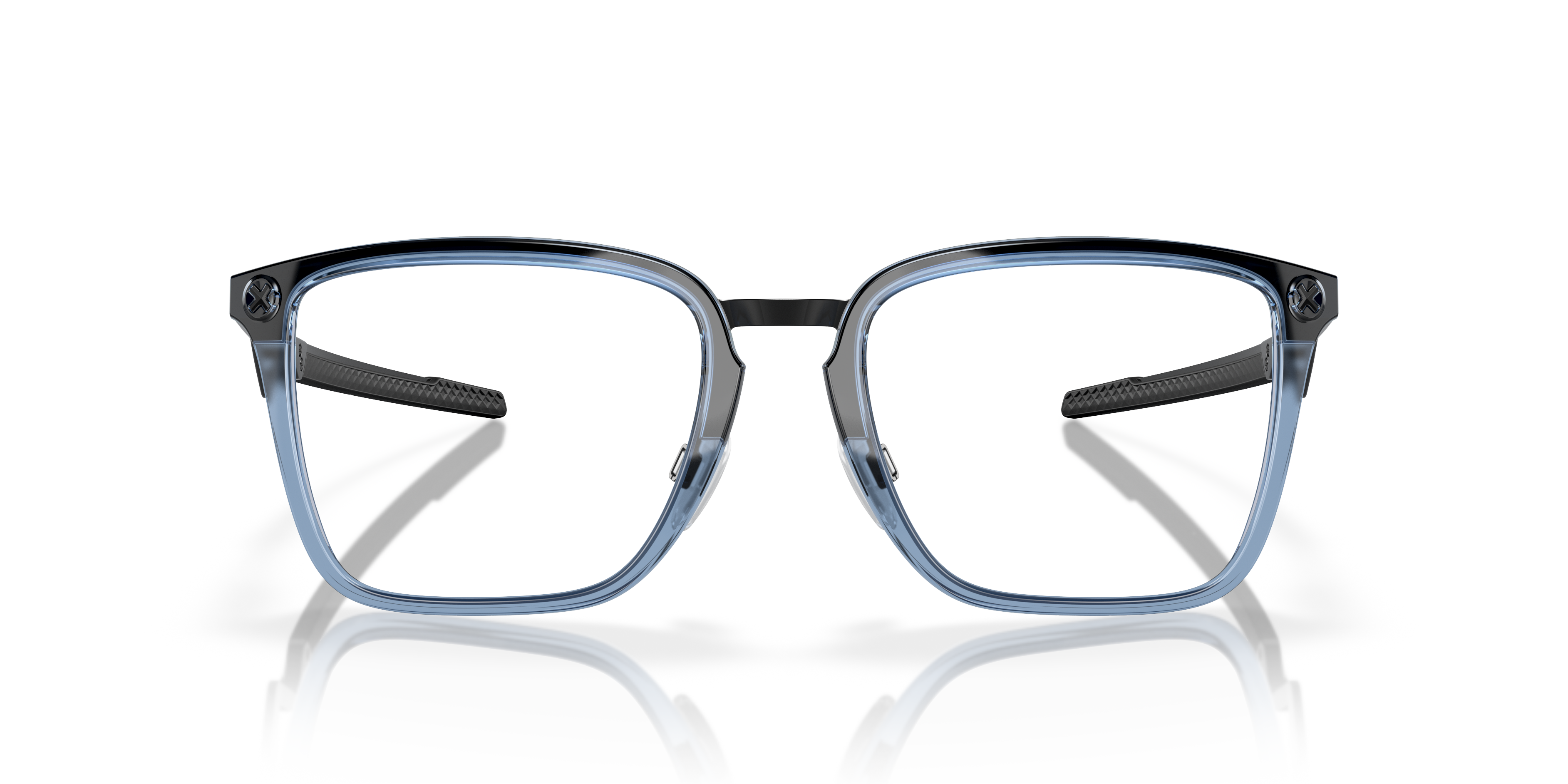 Oakley OX8162 Cognitive Rectangle Eyeglasses - Transparent Blue