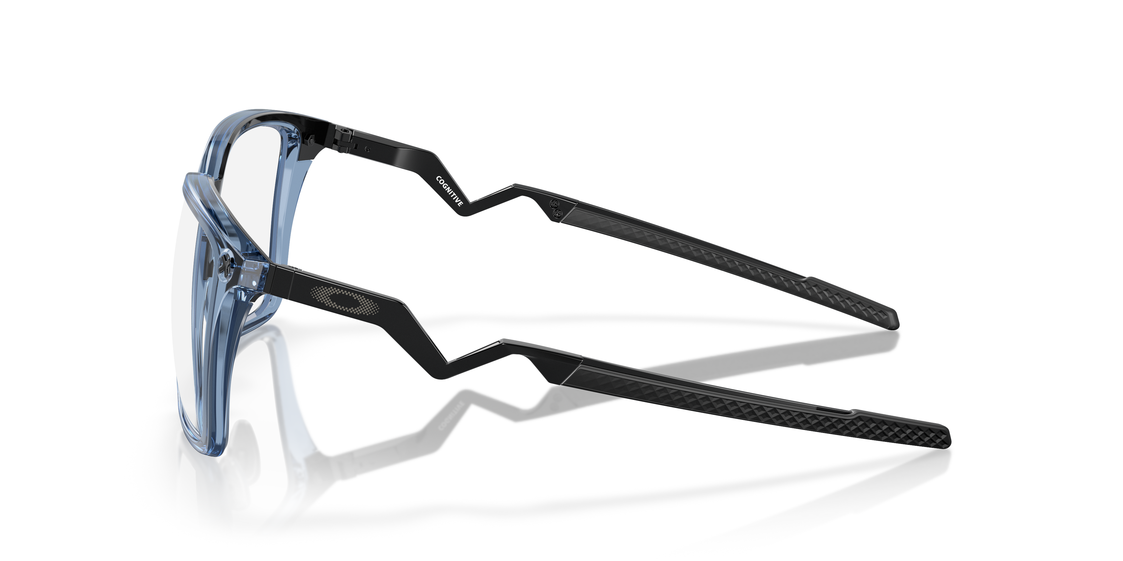 Oakley OX8162 Cognitive Rectangle Eyeglasses - Satin Grey Smoke