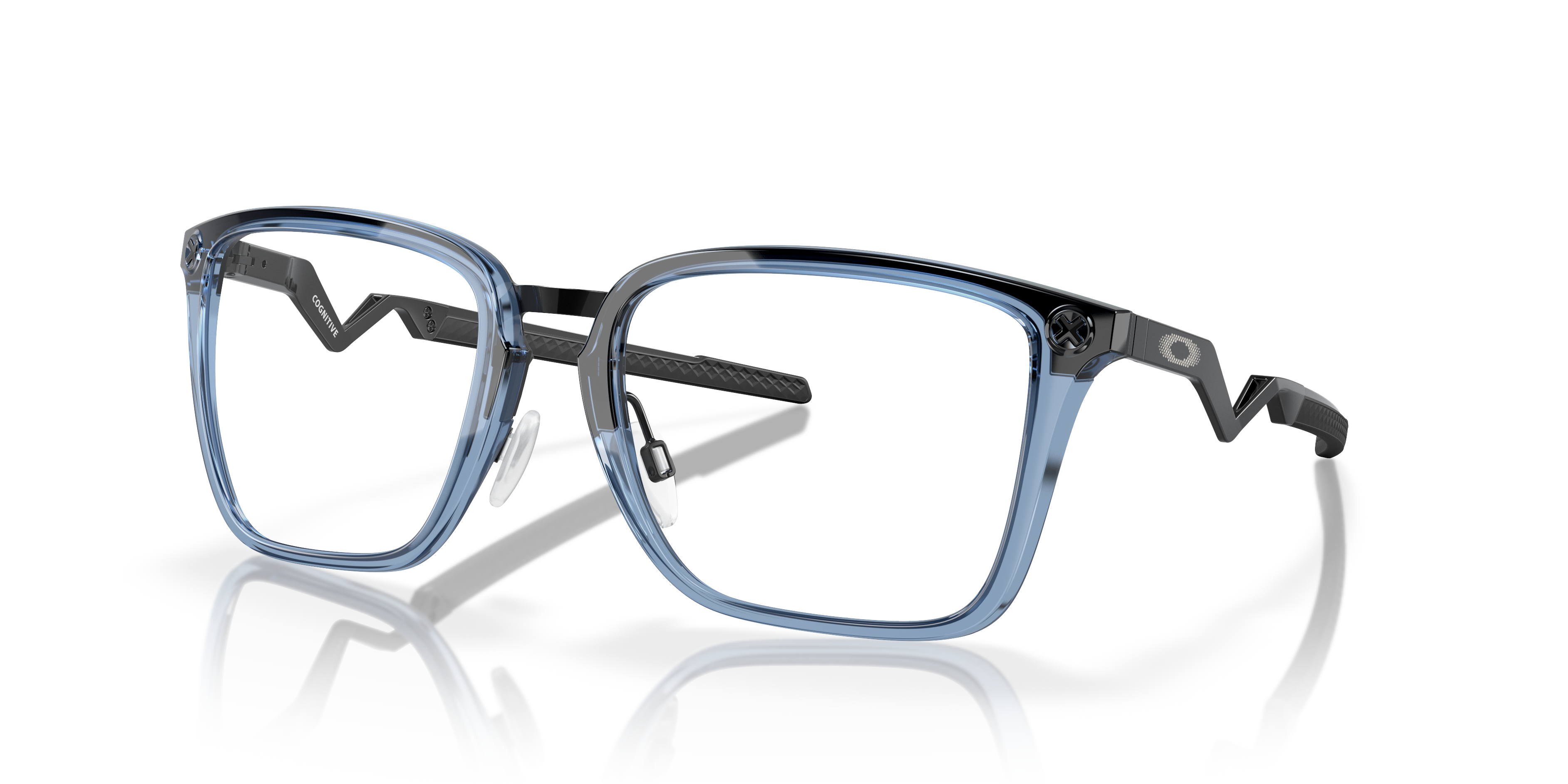 Oakley OX8162 Cognitive Rectangle Eyeglasses - Satin Black