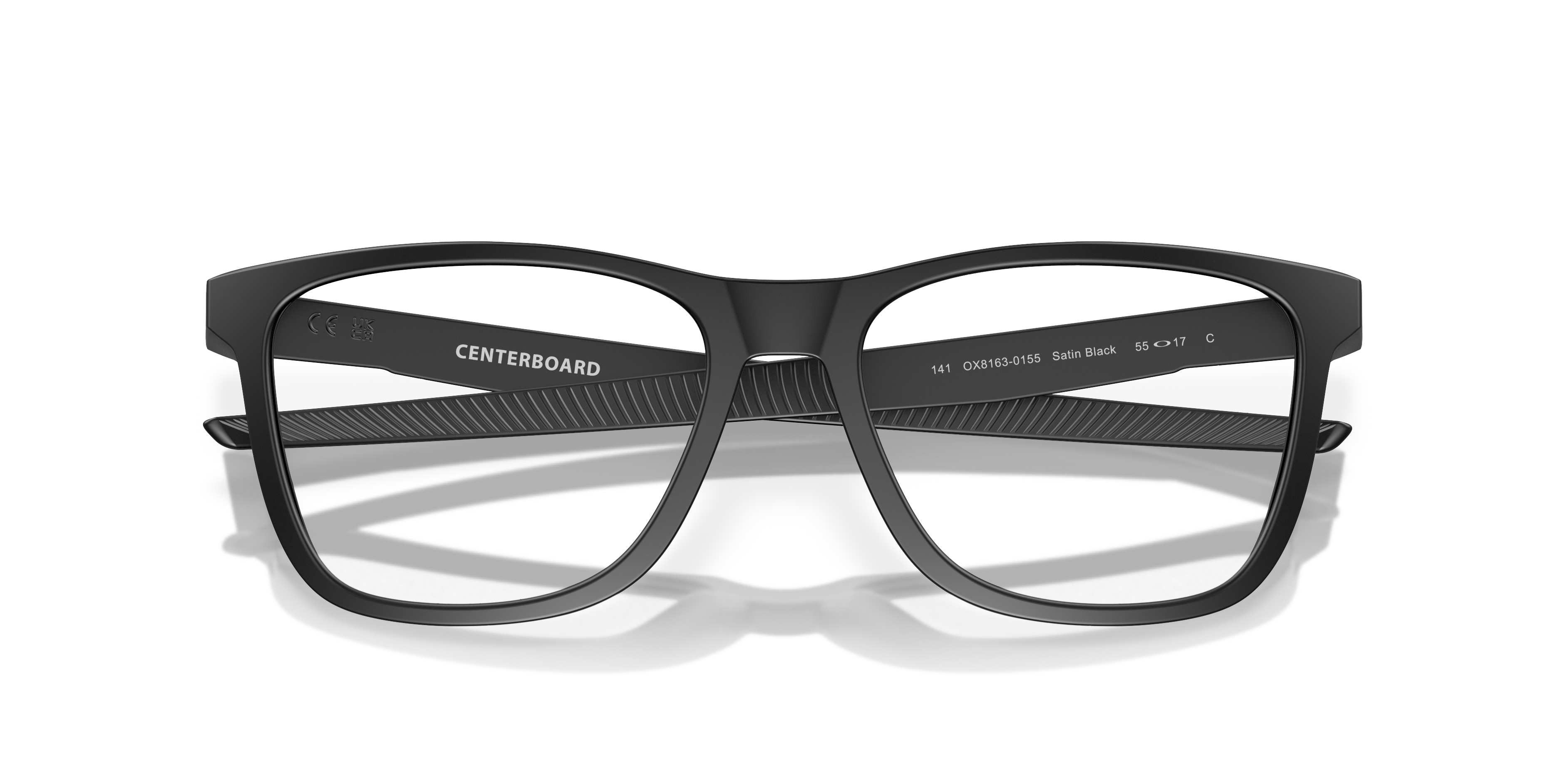 Oakley OX8163 Centerboard Round Eyeglasses - Polished Clear