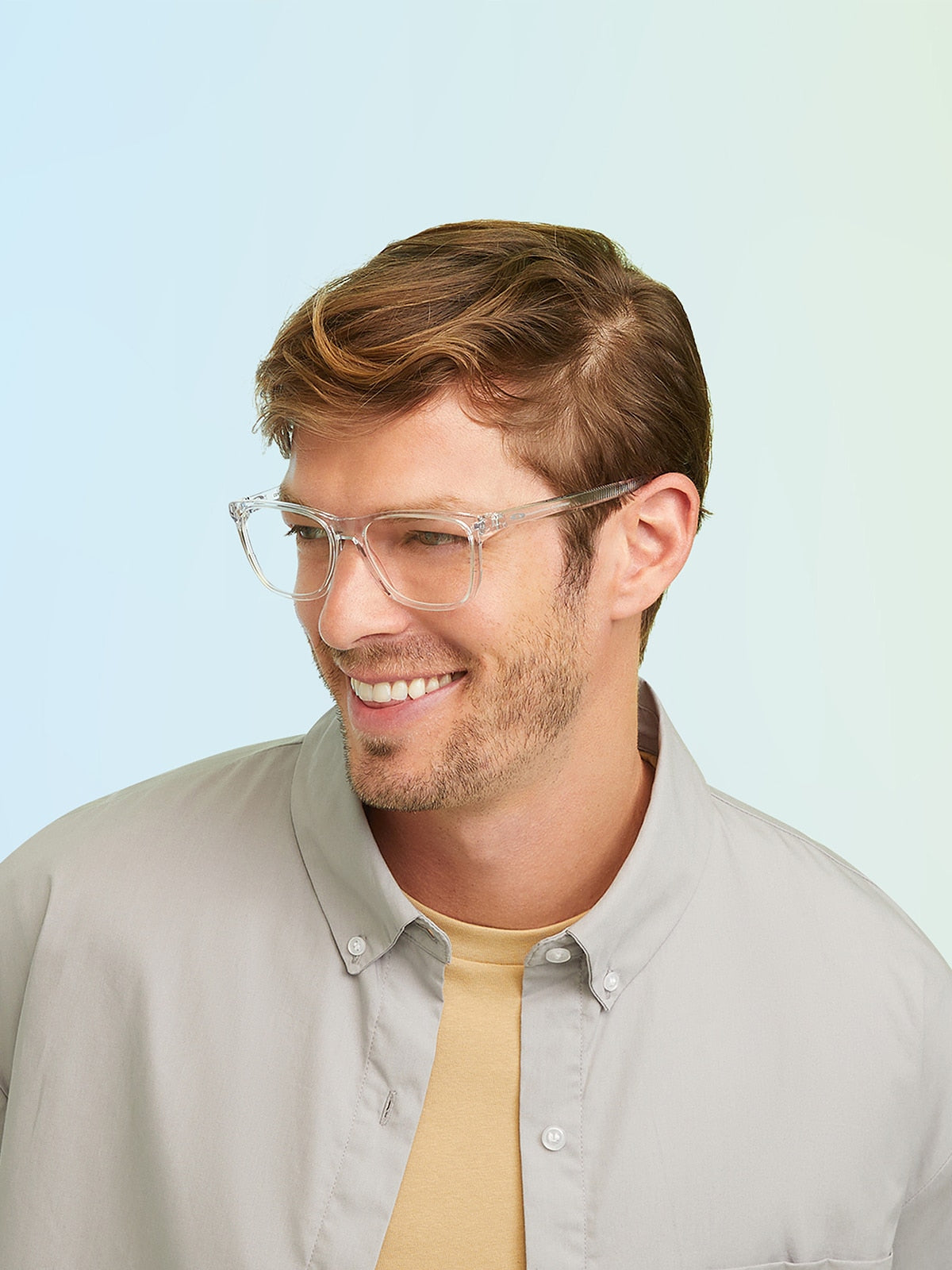 Oakley OX8163 Centerboard Round Eyeglasses - Polished Clear