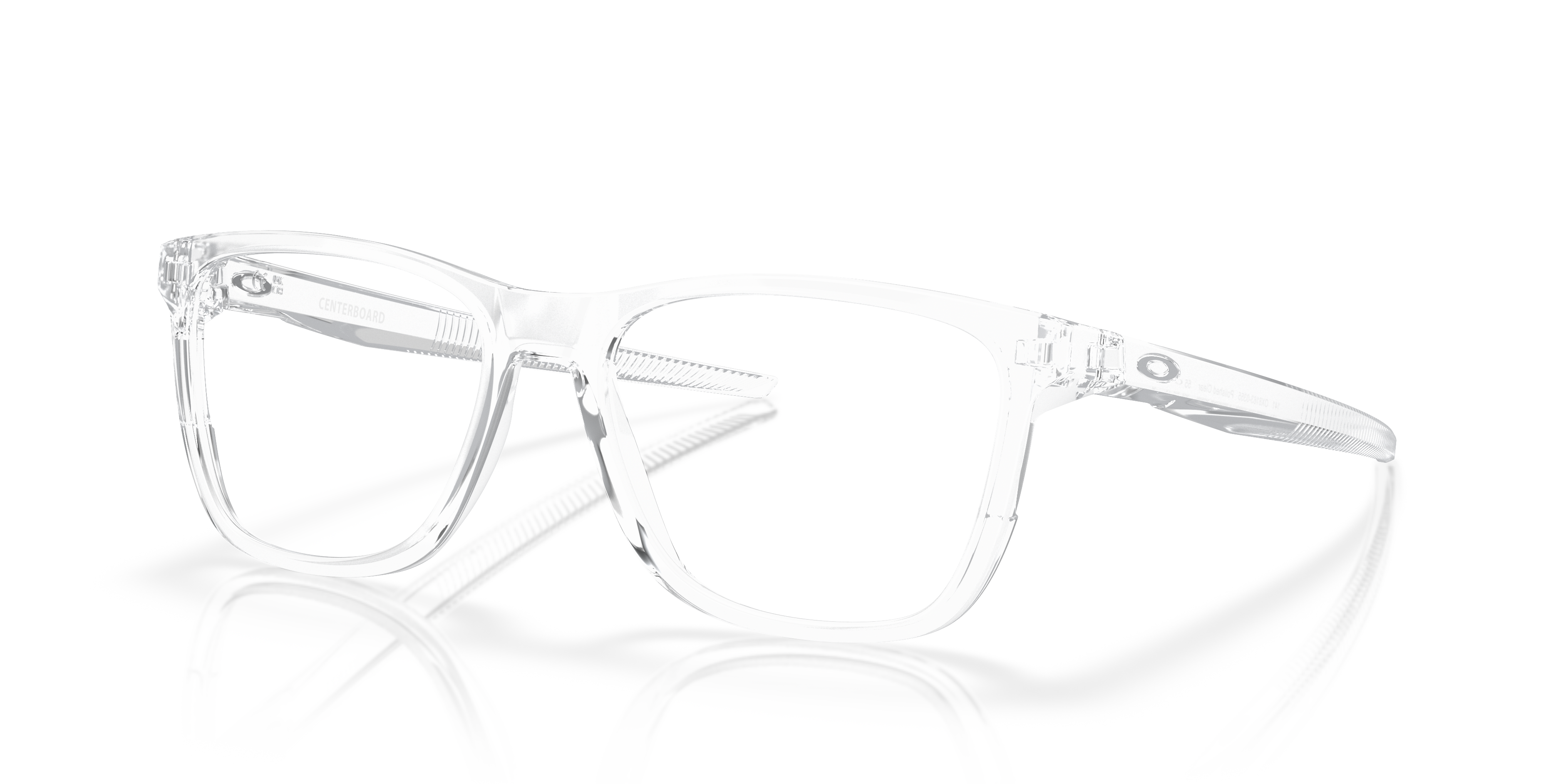 Oakley OX8163 Centerboard Round Eyeglasses - Polished Clear