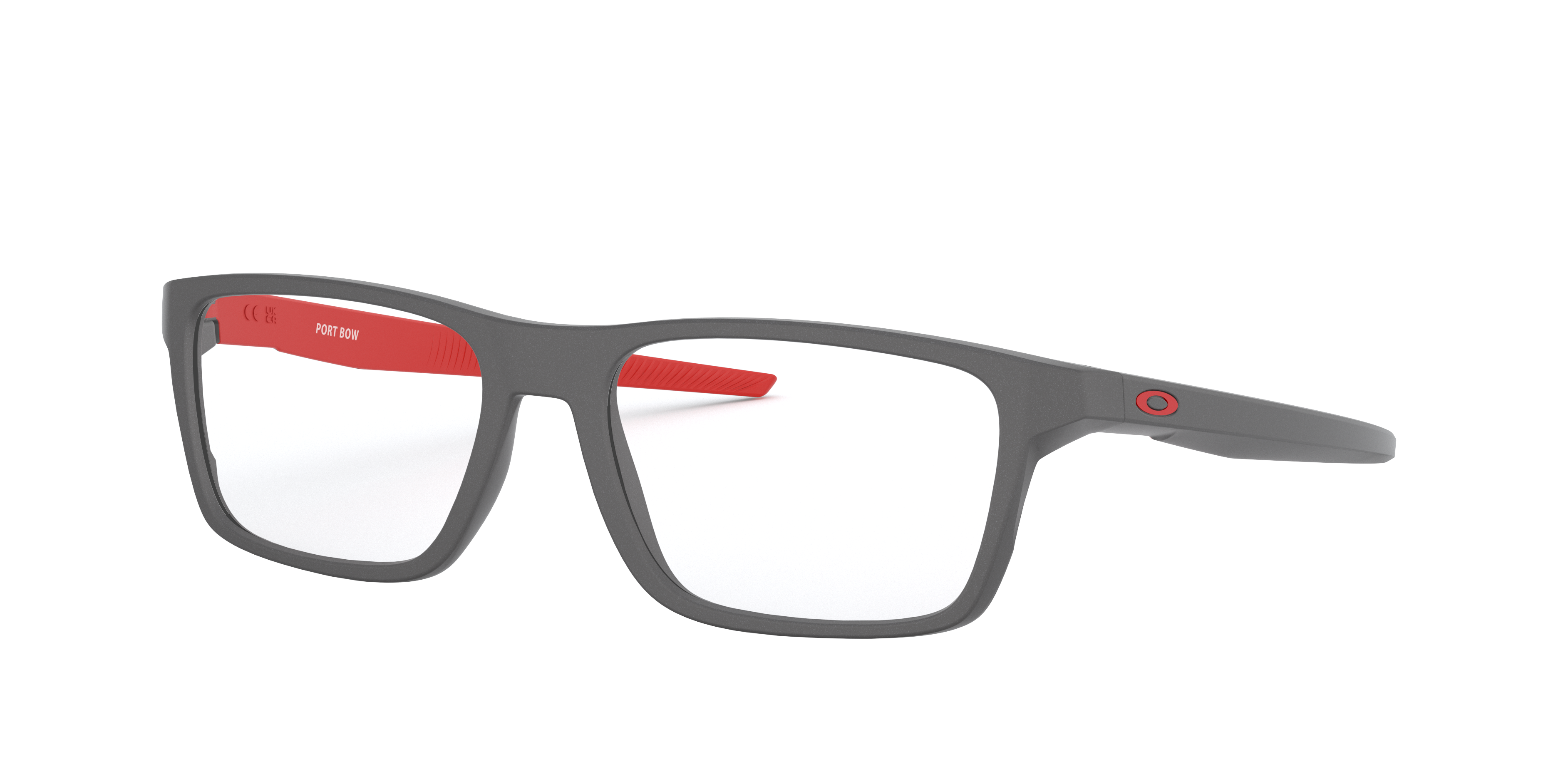 Oakley OX8164 Port Bow Rectangle Eyeglasses - Polished Clear