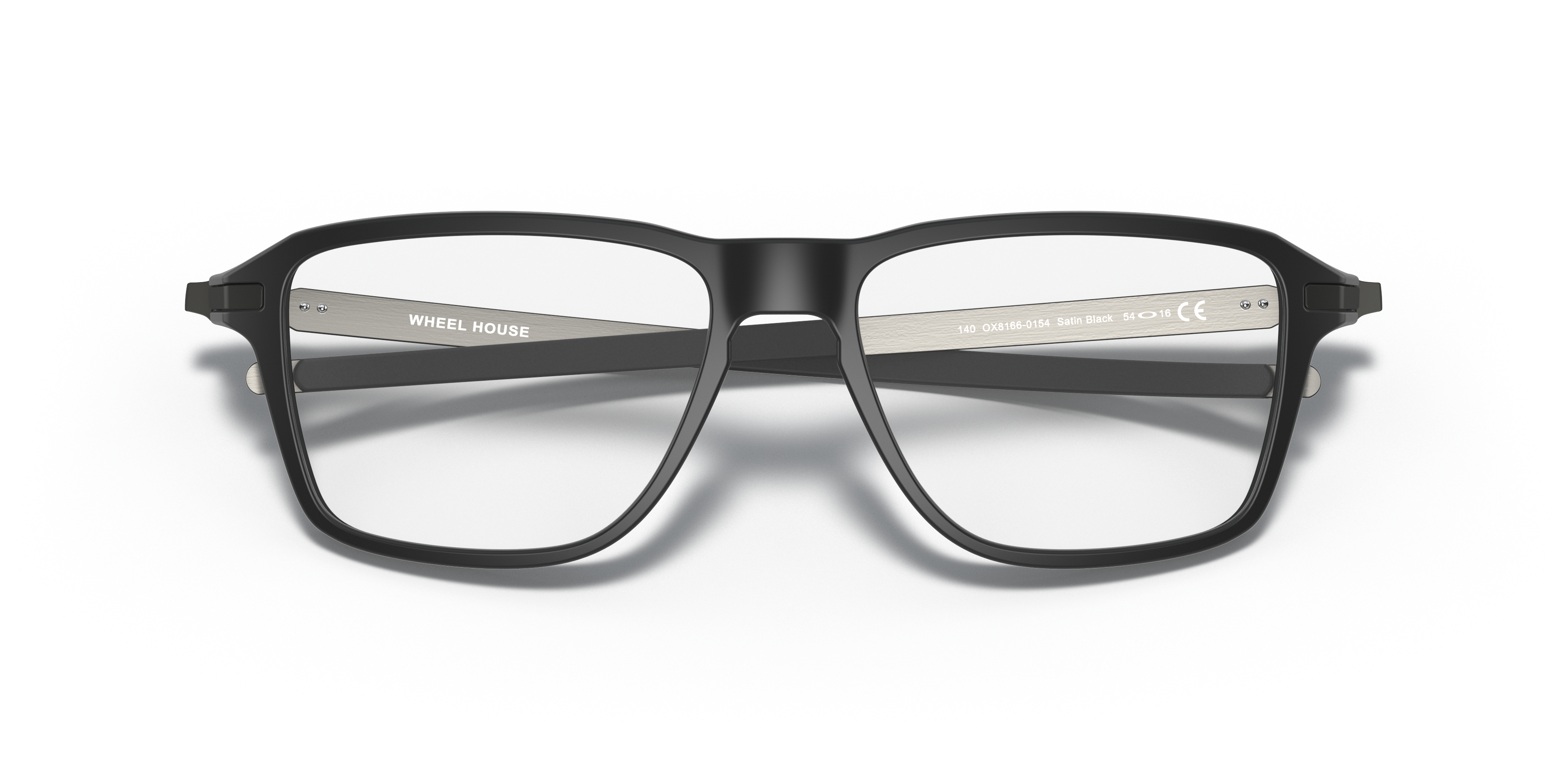 Oakley OX8166 Wheel House Square Eyeglasses - Satin Black