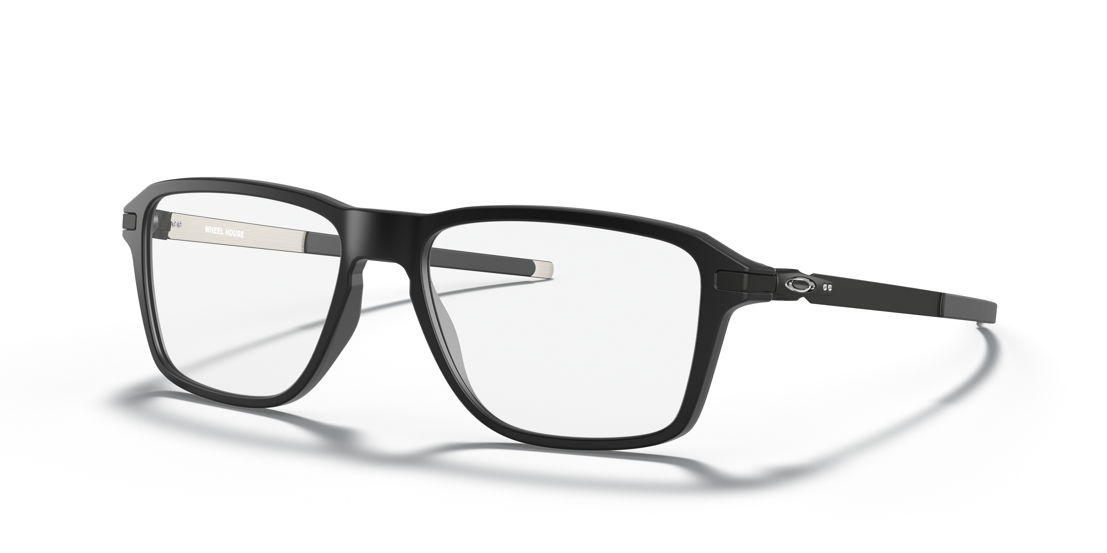 Oakley OX8166 Wheel House Square Eyeglasses - Satin Grey Smoke