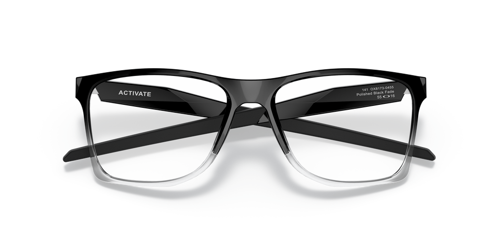 Oakley OX8173 Activate Square Eyeglasses - Polished Black Fade