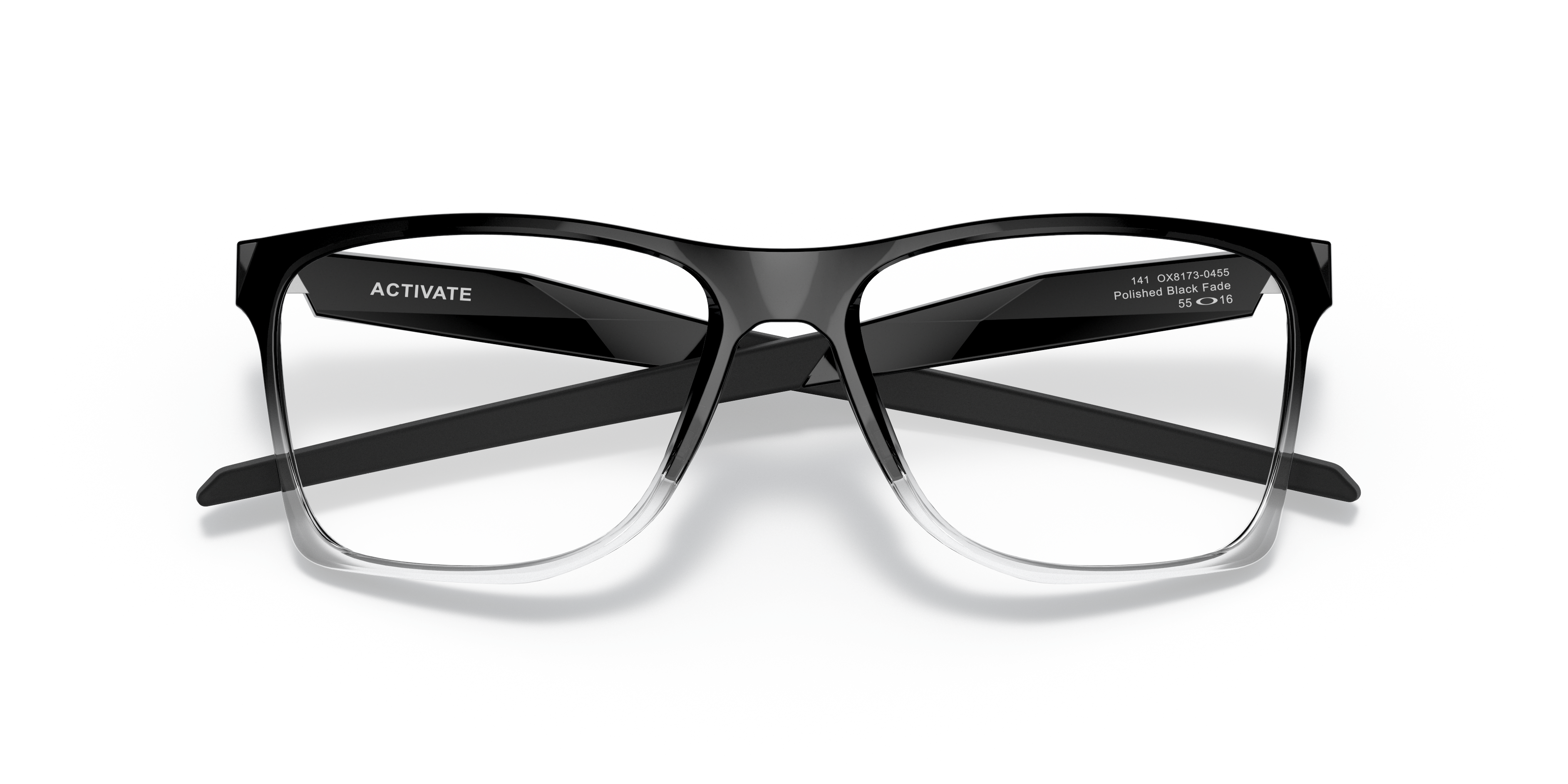 Oakley OX8173 Activate Square Eyeglasses - Polished Black Fade