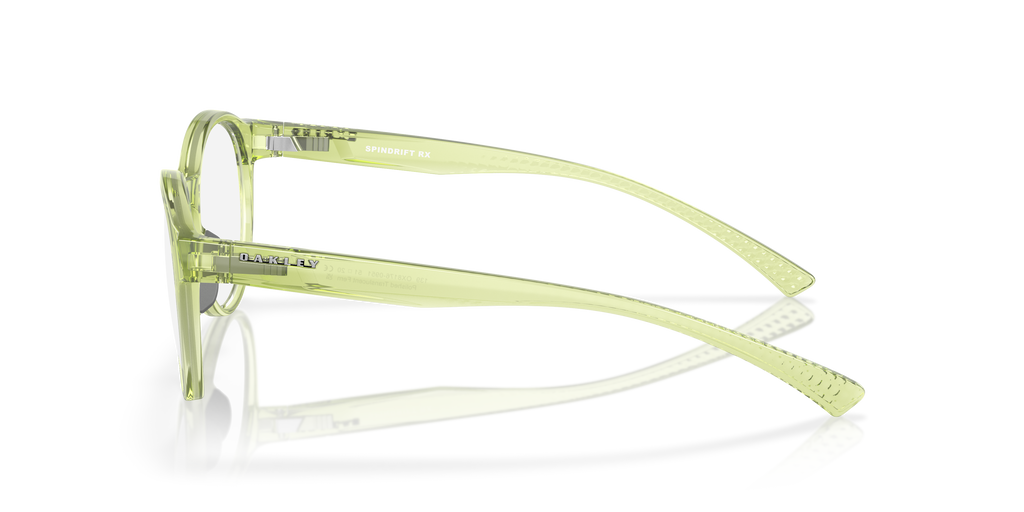 Oakley OX8176 Spindrift Coalesce Collection Round Eyeglasses - Polished Translucent Fern