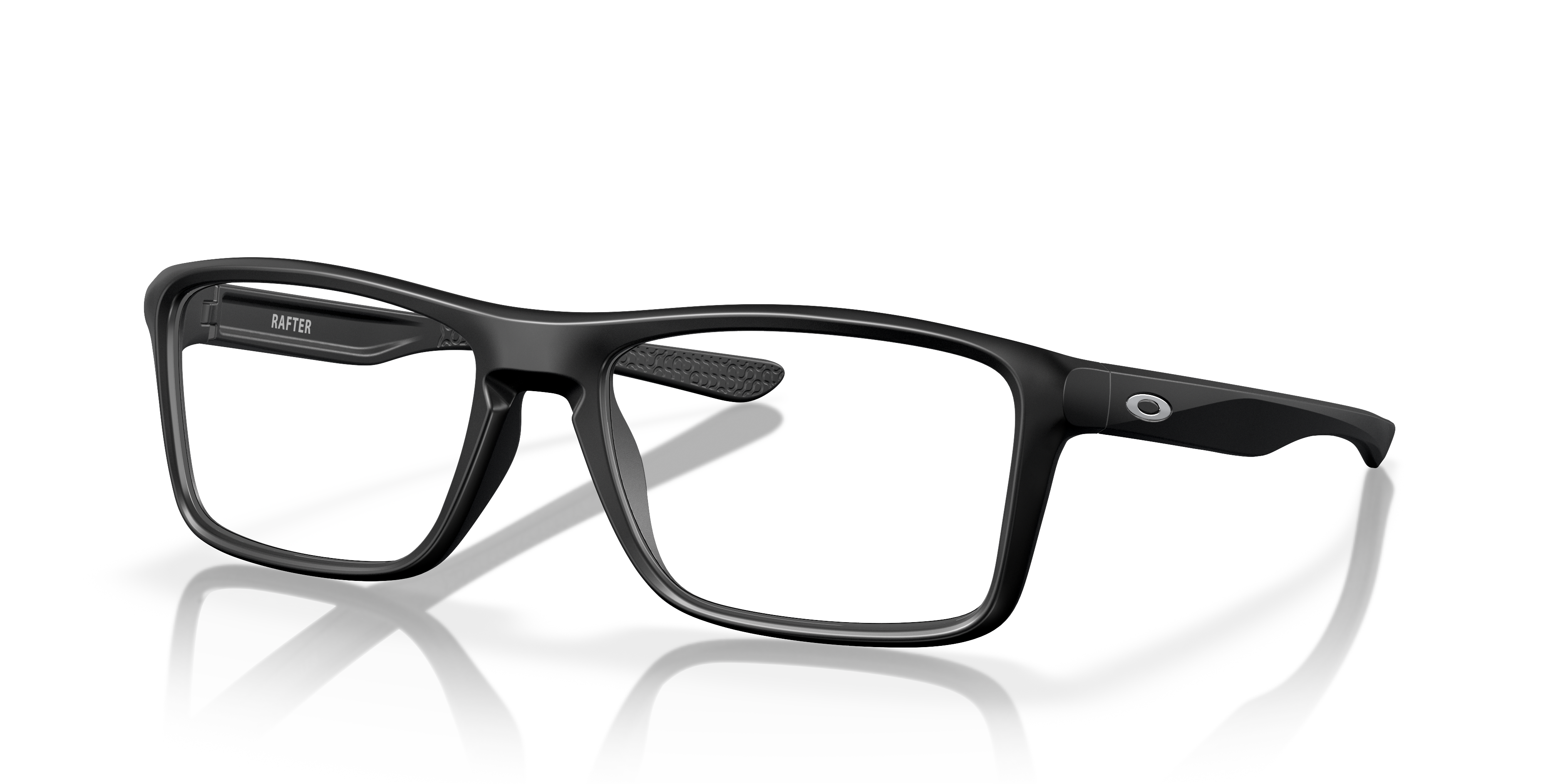 Oakley OX8178 Rafter Rectangle Eyeglasses - Polished Clear