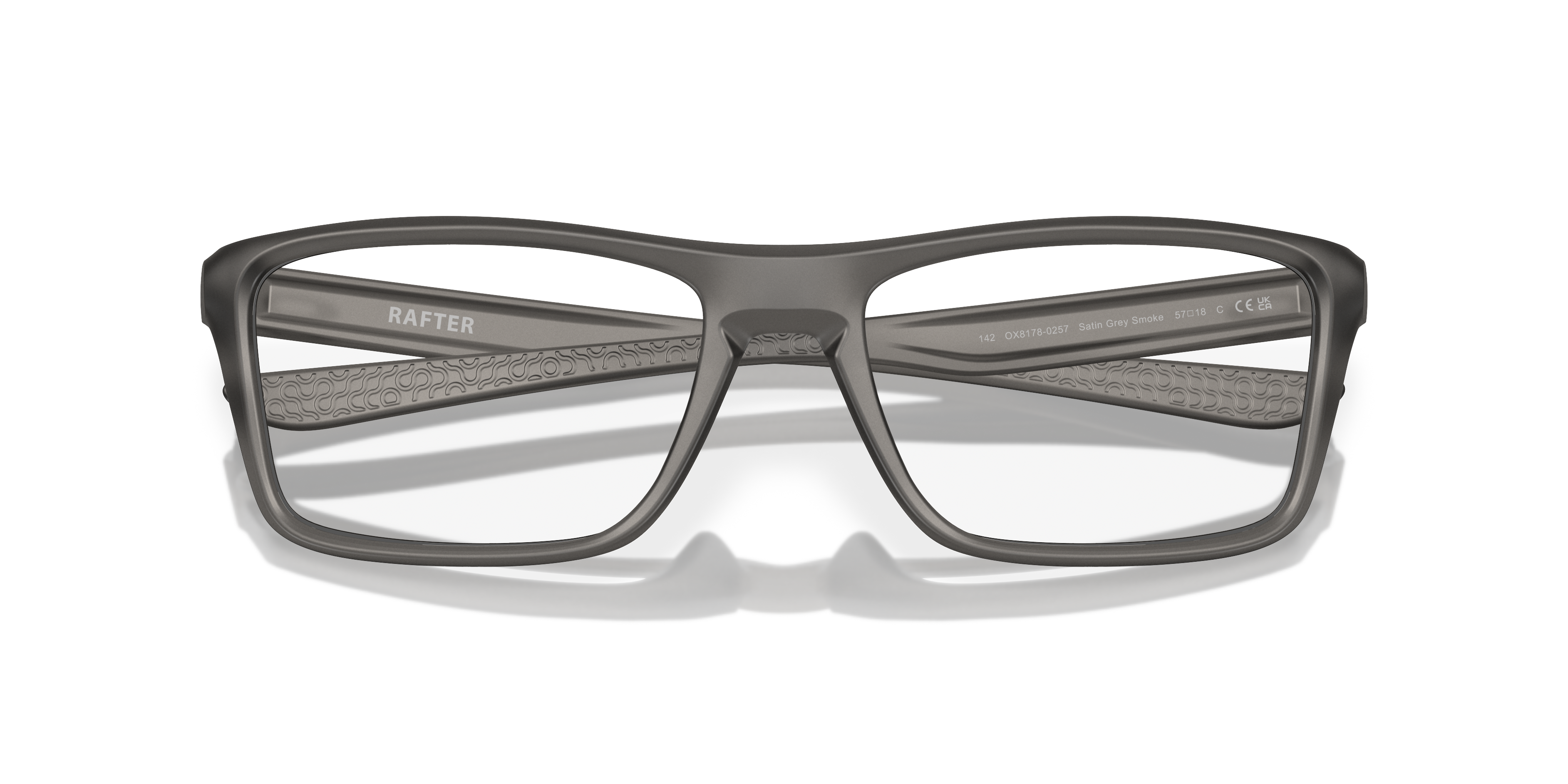 Oakley OX8178 Rafter Rectangle Eyeglasses - Satin Black