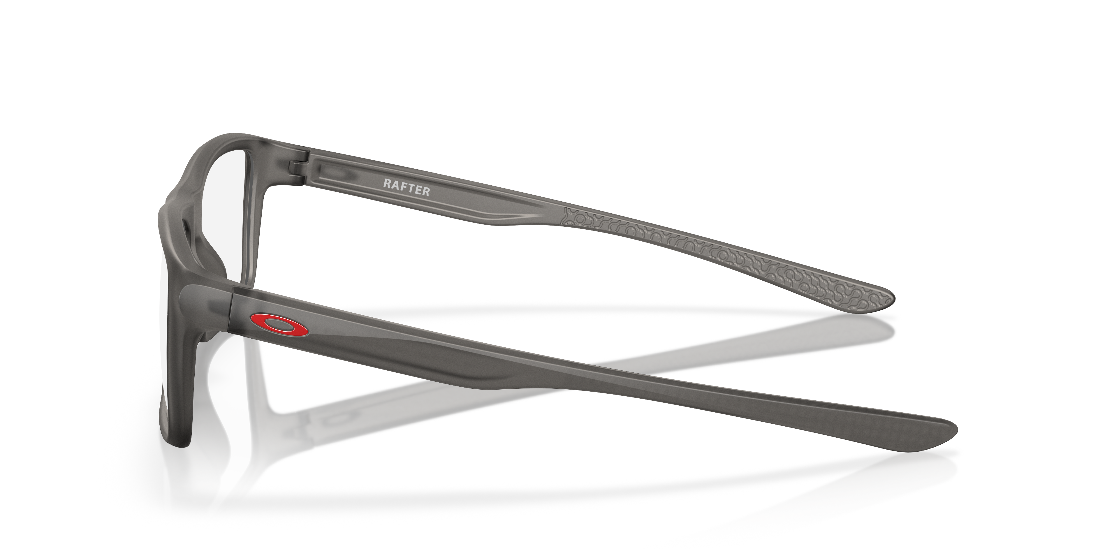 Oakley OX8178 Rafter Rectangle Eyeglasses - Satin Grey Smoke