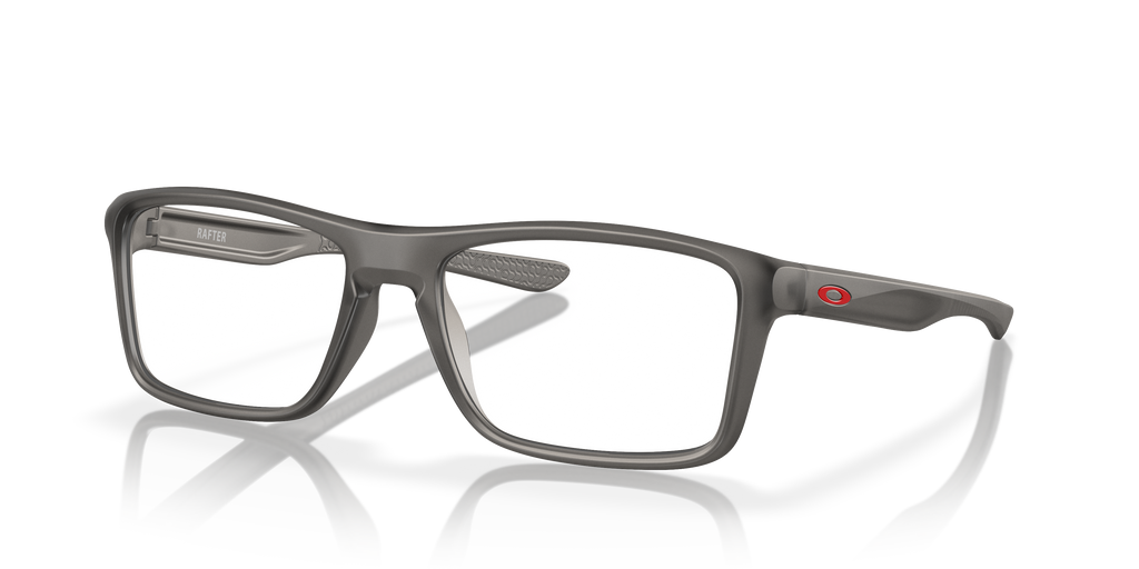 Oakley OX8178 Rafter Rectangle Eyeglasses - Satin Grey Smoke