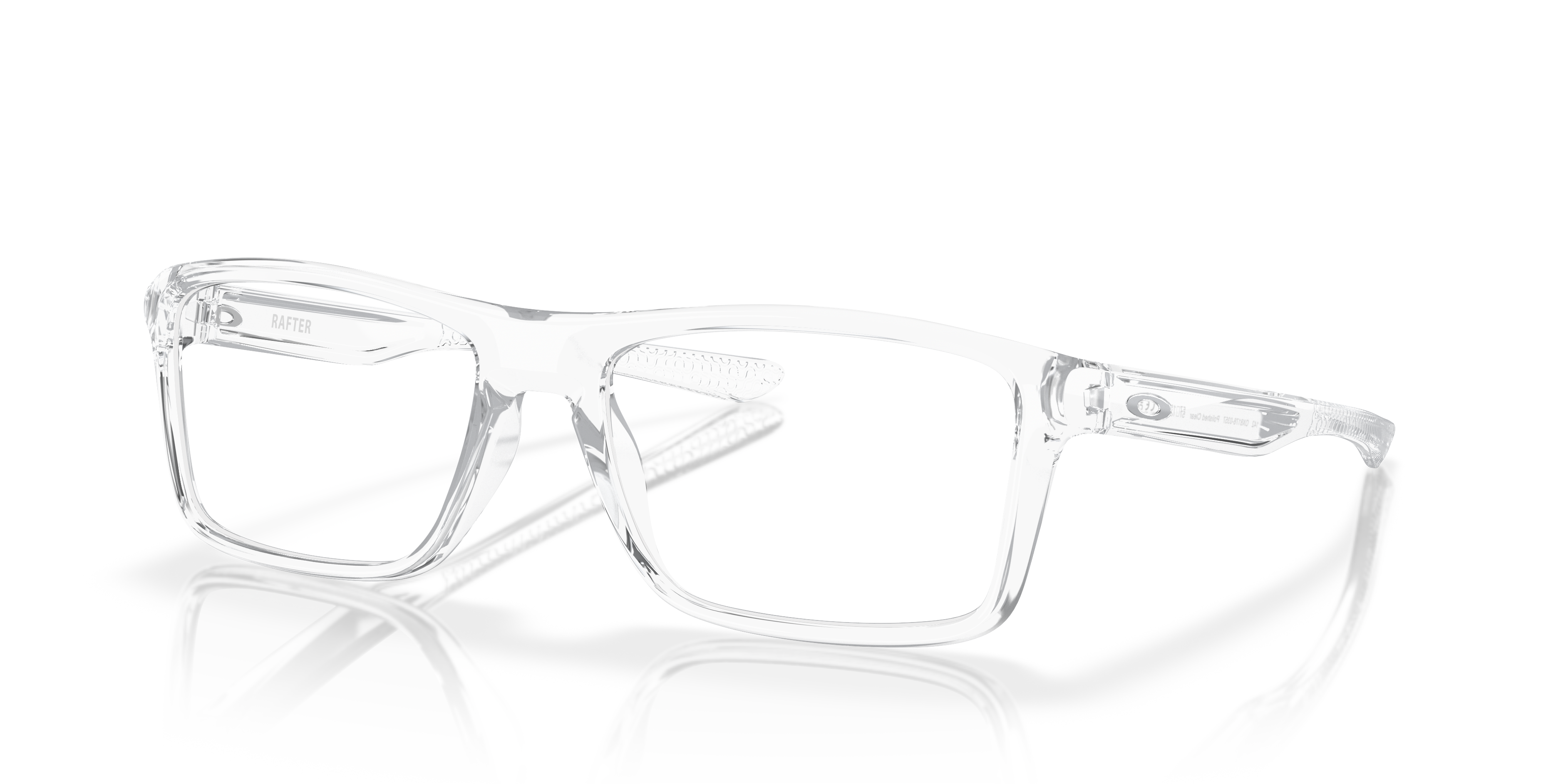 Oakley OX8178 Rafter Rectangle Eyeglasses - Satin Grey Smoke