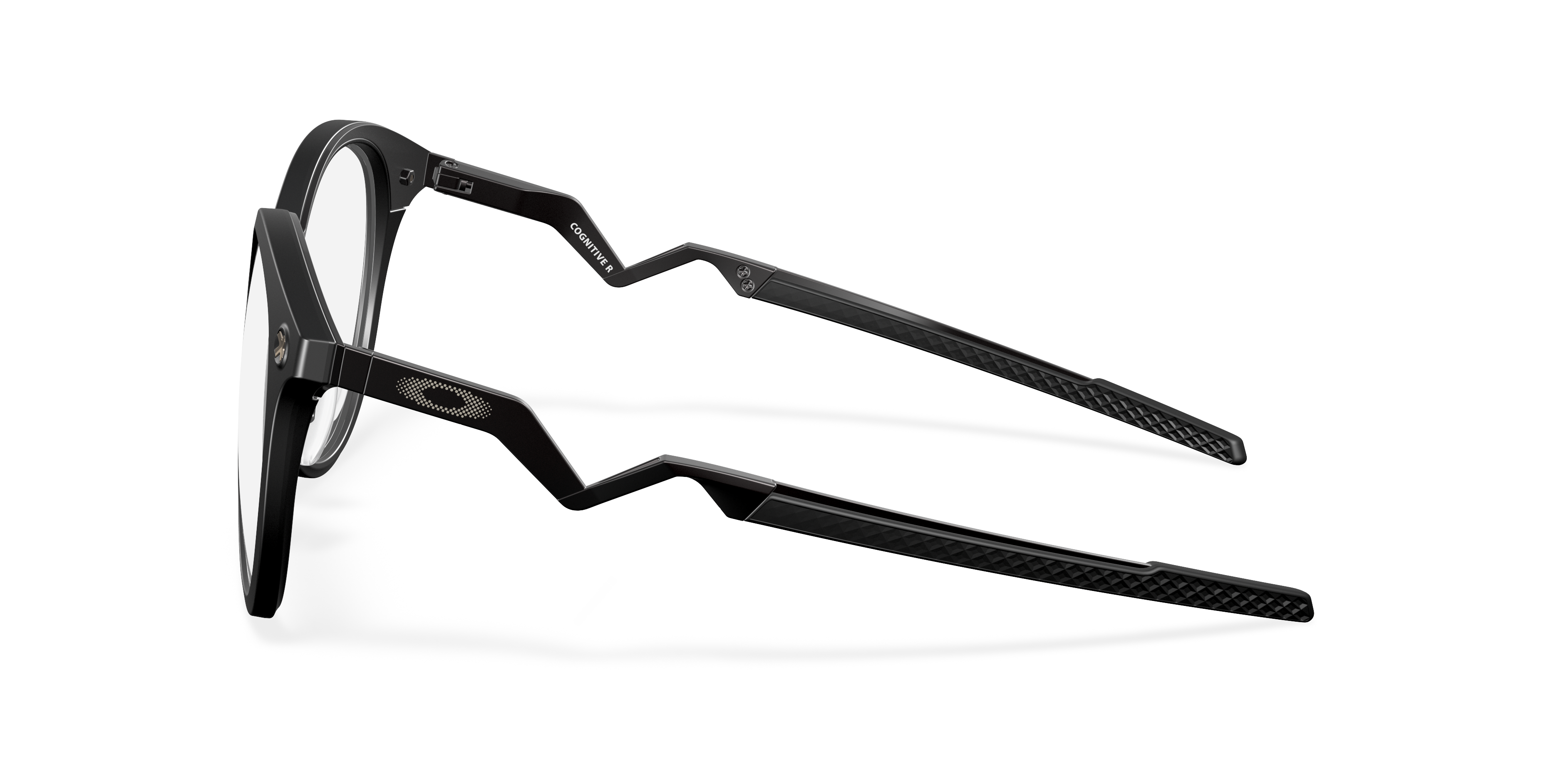 Oakley OX8181 Cognitive R Round Eyeglasses - Polished Clear